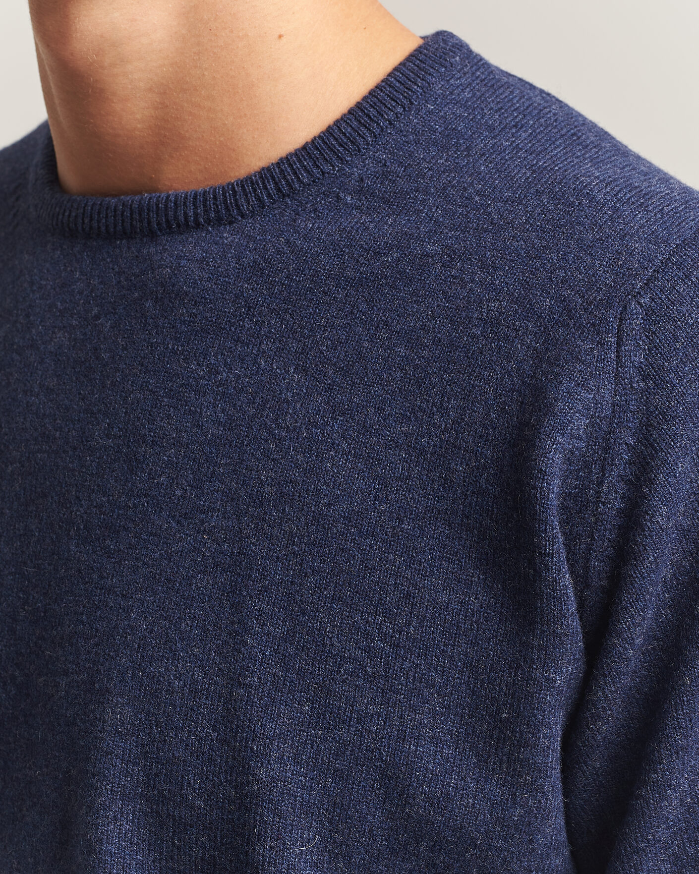 Homme | Pulls Et Tricots | William Lockie | Rob Lambswool Crewneck Astra