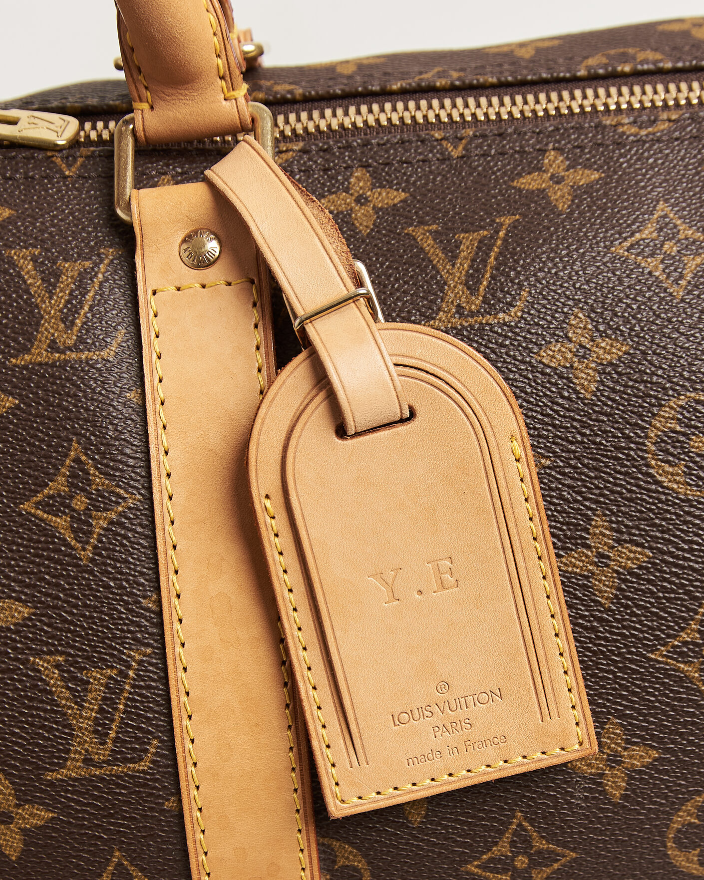 Homme | Pre-Owned & Vintage Bags | Louis Vuitton Pre-Owned | Keepall 50 Bandoulière Monogram