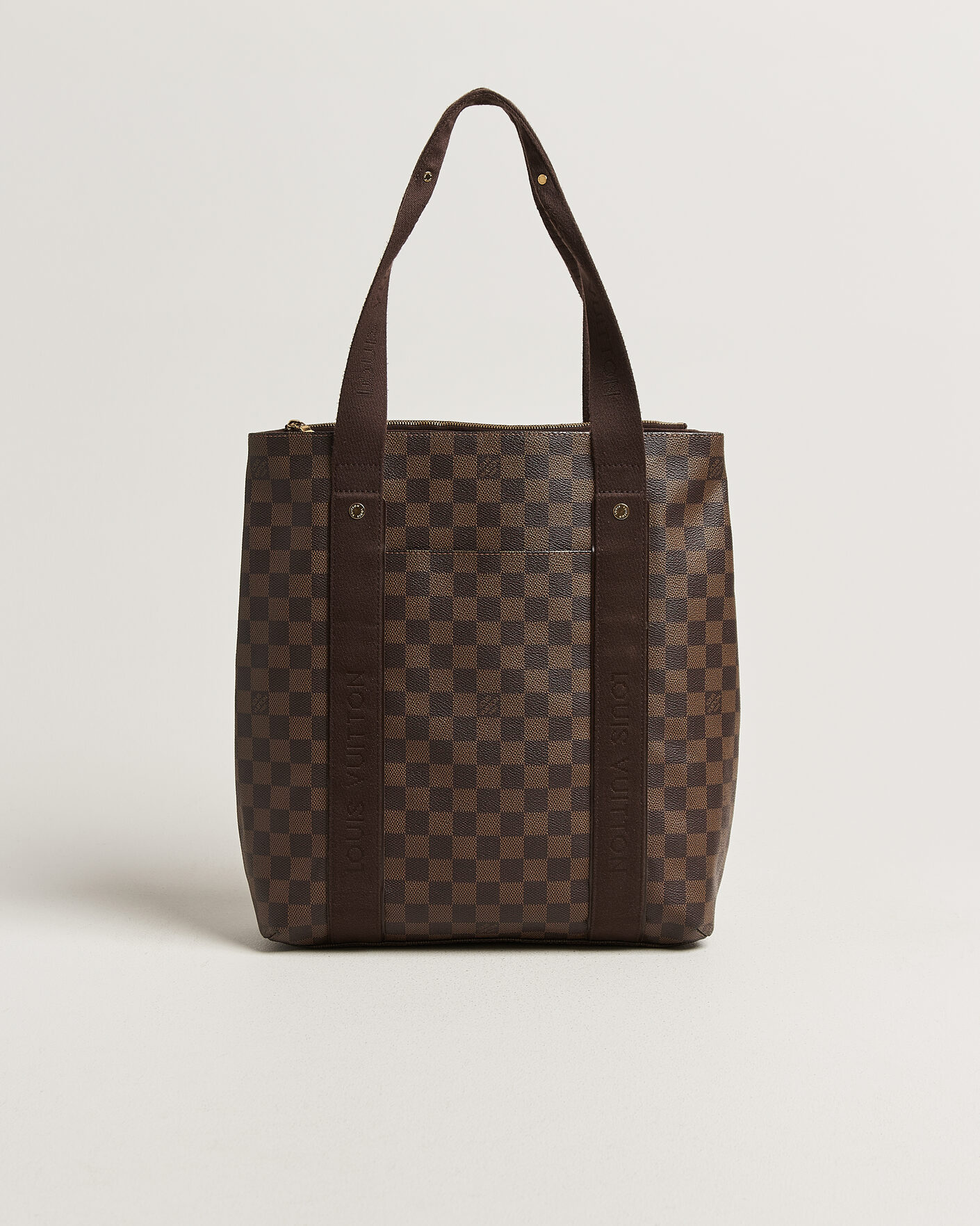Homme | Pre-Owned & Vintage Bags | Louis Vuitton Pre-Owned | Cabas Bobur Tote Bag Damier Ebene