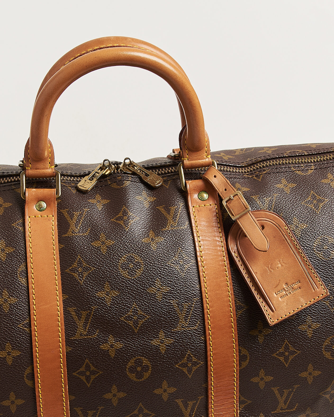 Homme | Pre-Owned & Vintage Bags | Louis Vuitton Pre-Owned | Keepall 50 Bandoulière Monogram