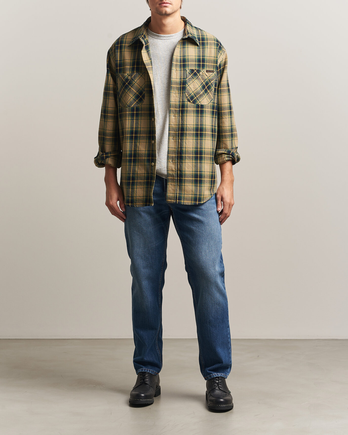 Homme | Chemises | Nudie Jeans | Julian Checked Worker Shirt Multi