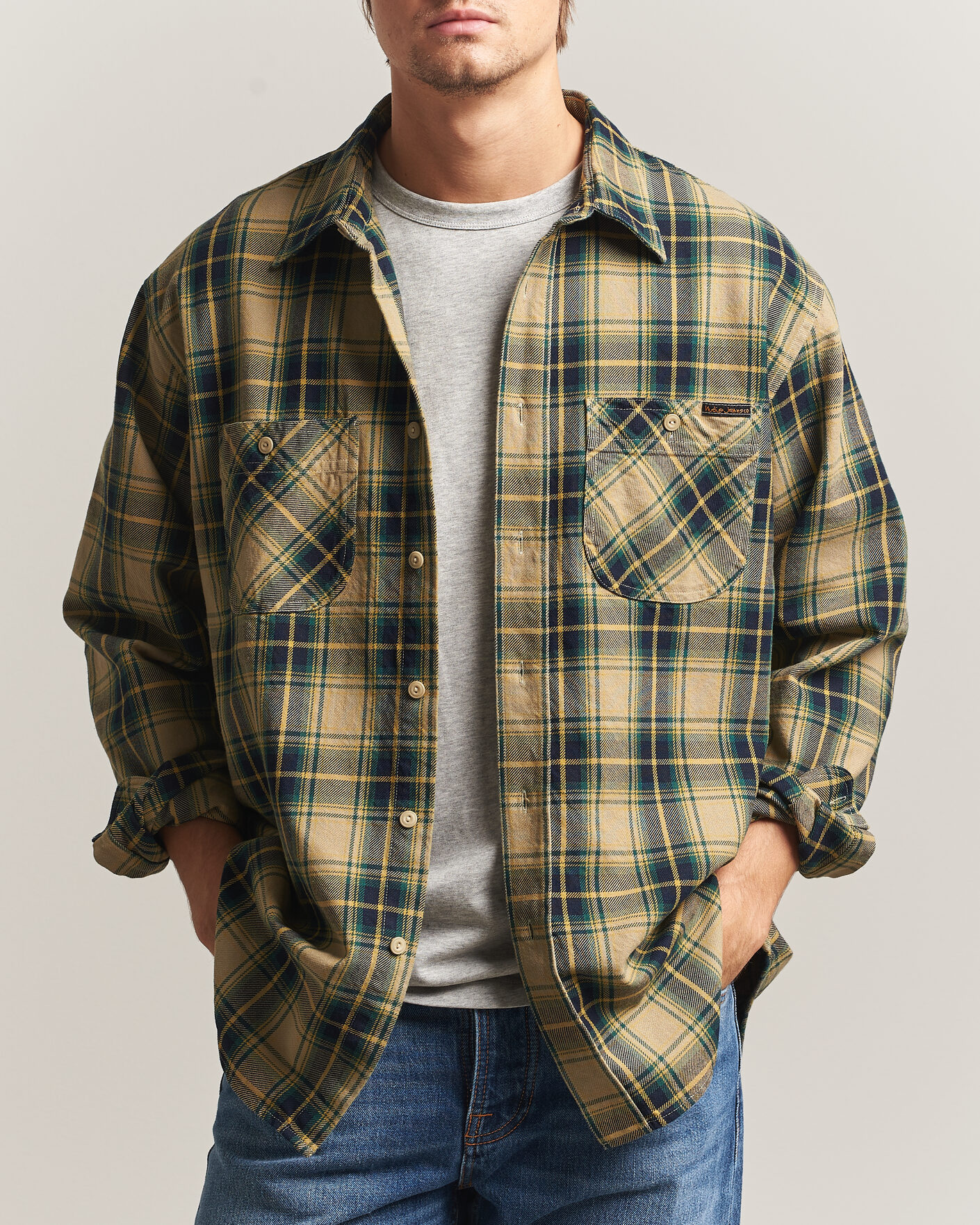 Homme | Chemises | Nudie Jeans | Julian Checked Worker Shirt Multi
