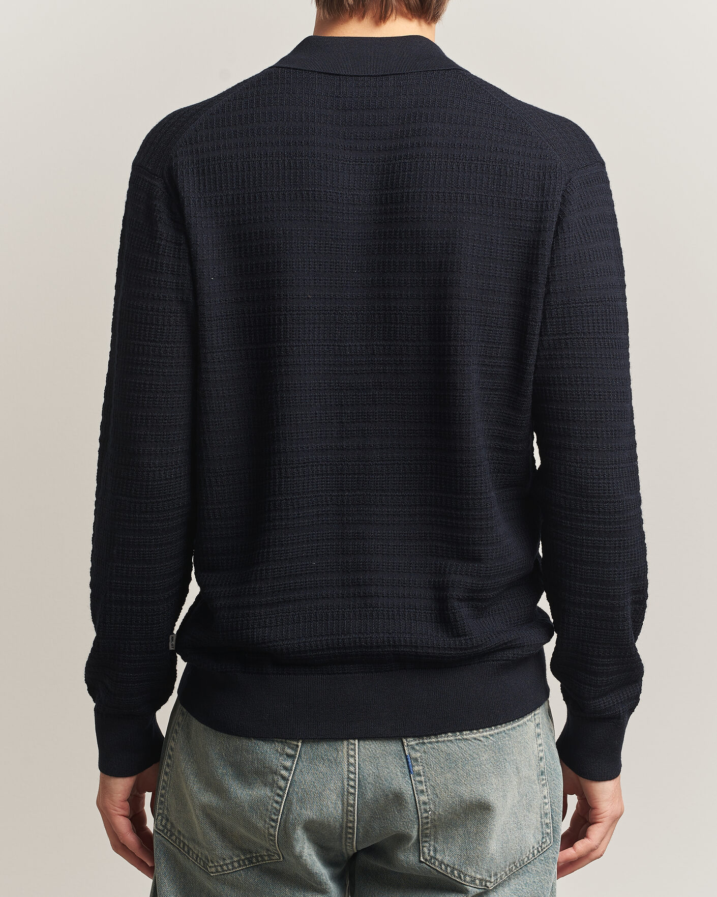 Homme | Pulls Et Tricots | NN07 | Nate Wool Knitted Cardigan Deep Navy