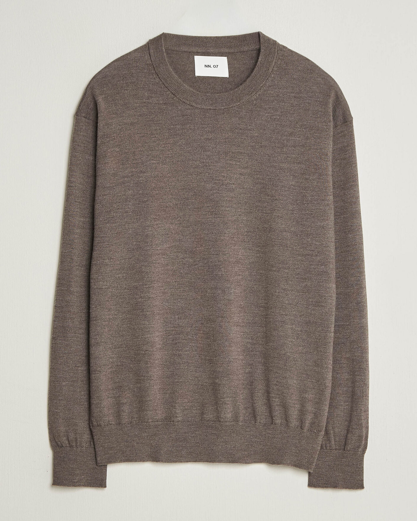 Homme | Pulls Et Tricots | NN07 | Nate Wool Knitted Crew Neck Mable Husk