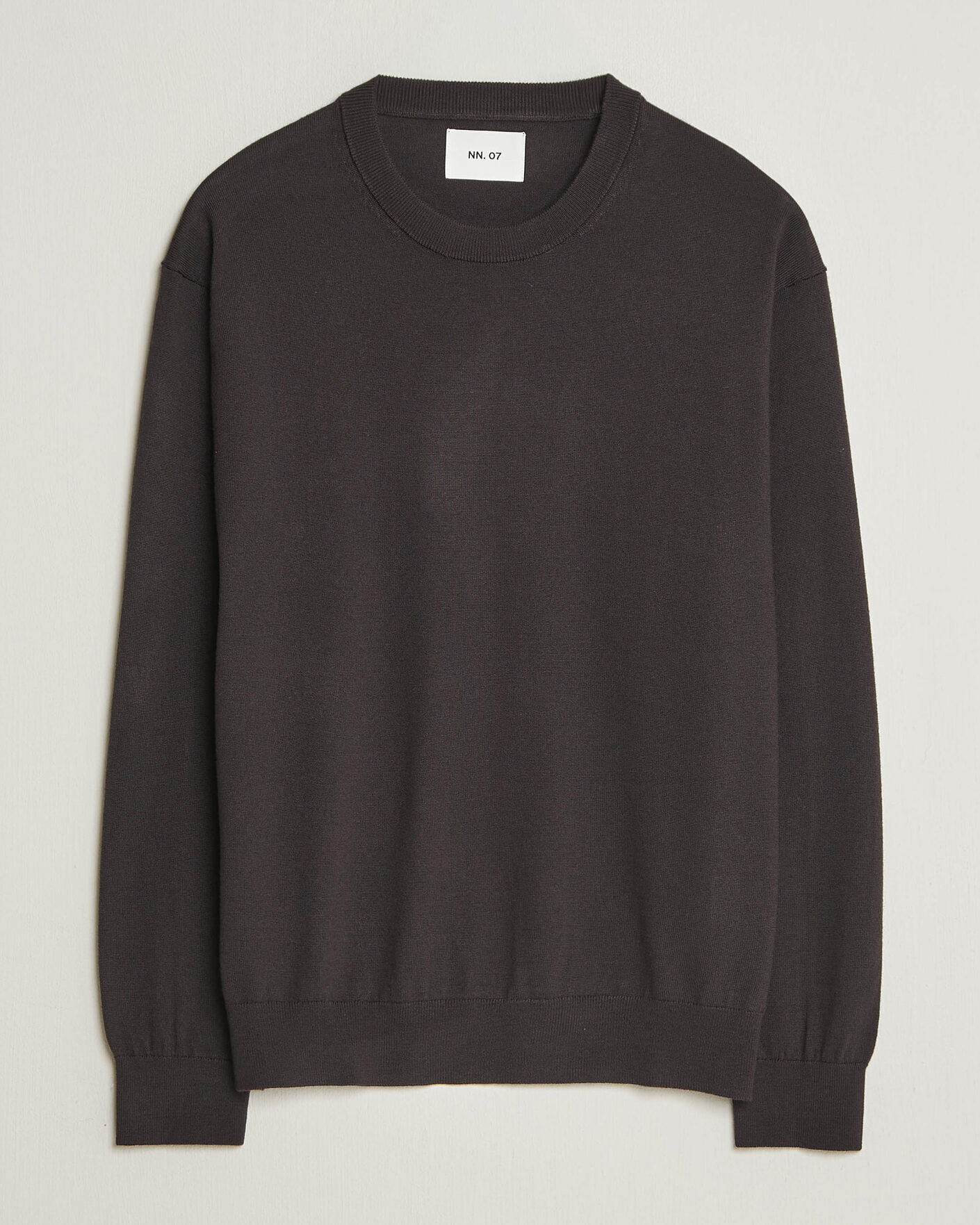 Homme | Pulls Et Tricots | NN07 | Nate Wool Knitted Crew Neck Deep Truffle