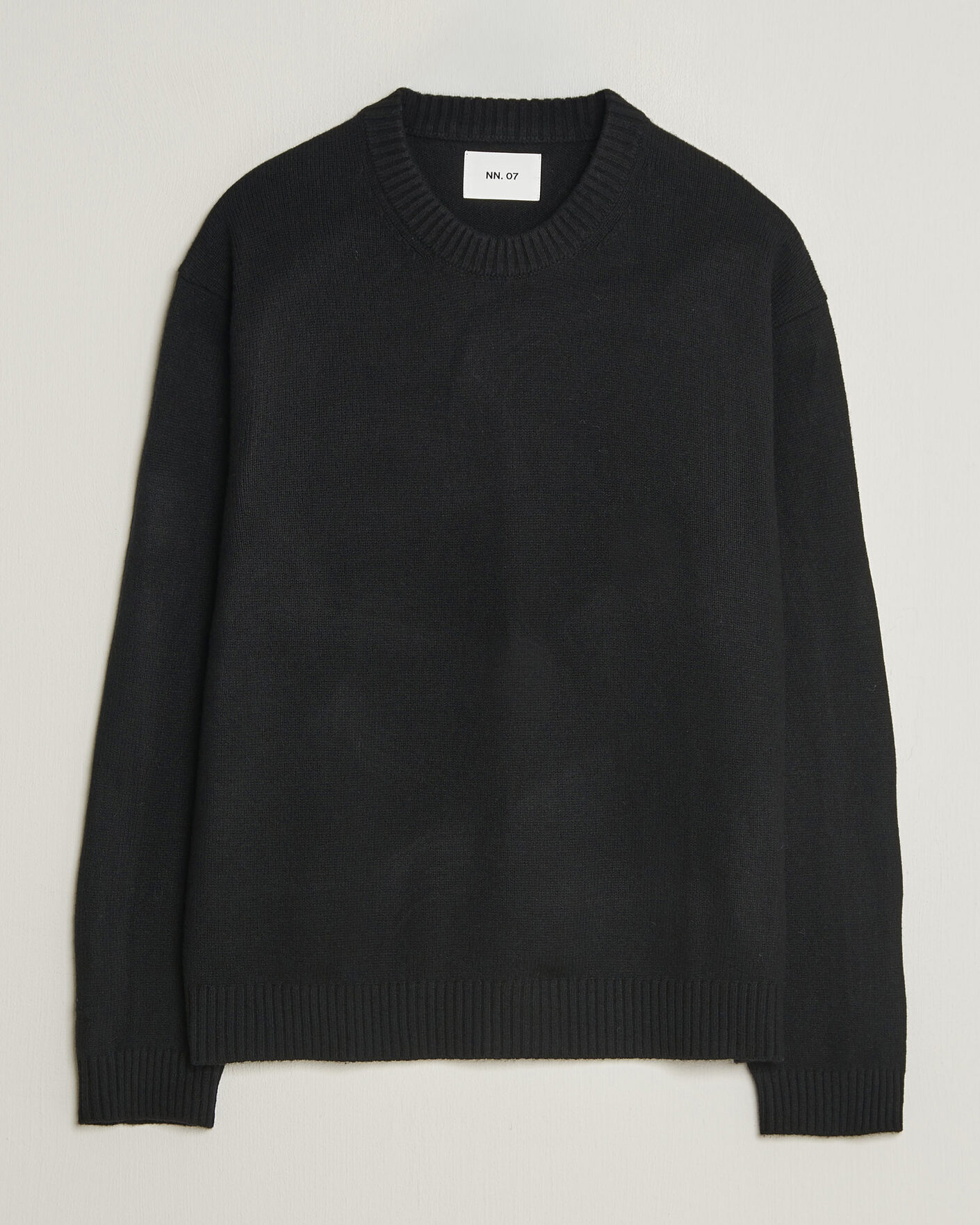 Homme | Pulls Et Tricots | NN07 | Russel Wool/Cotton Knitted Sweater Black