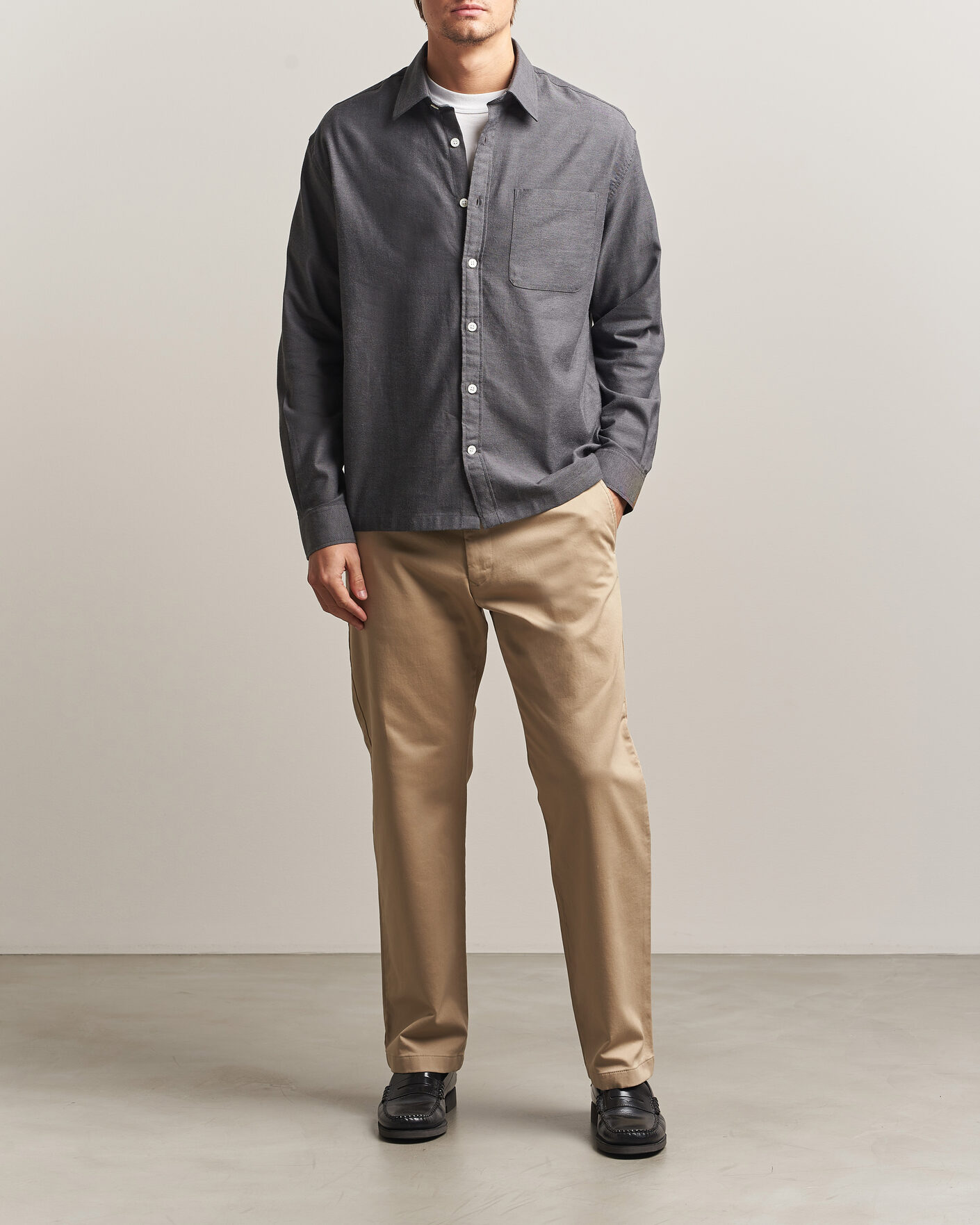 Homme | Pantalons | NN07 | Aden Regular Fit Chinos Desert Khaki