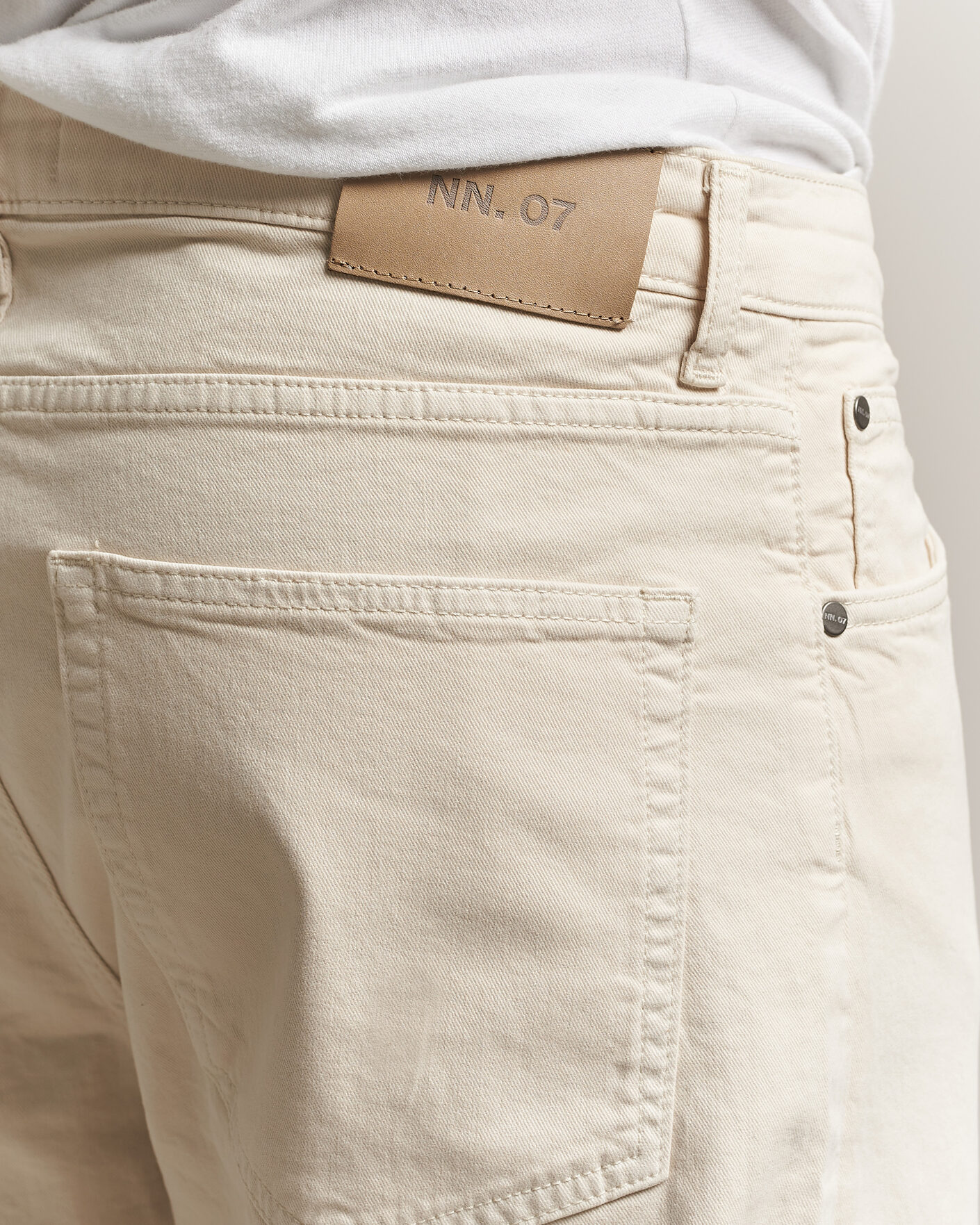 Homme | Pantalons | NN07 | Otis Relaxed Fit 5-Pocket Pants Ivory