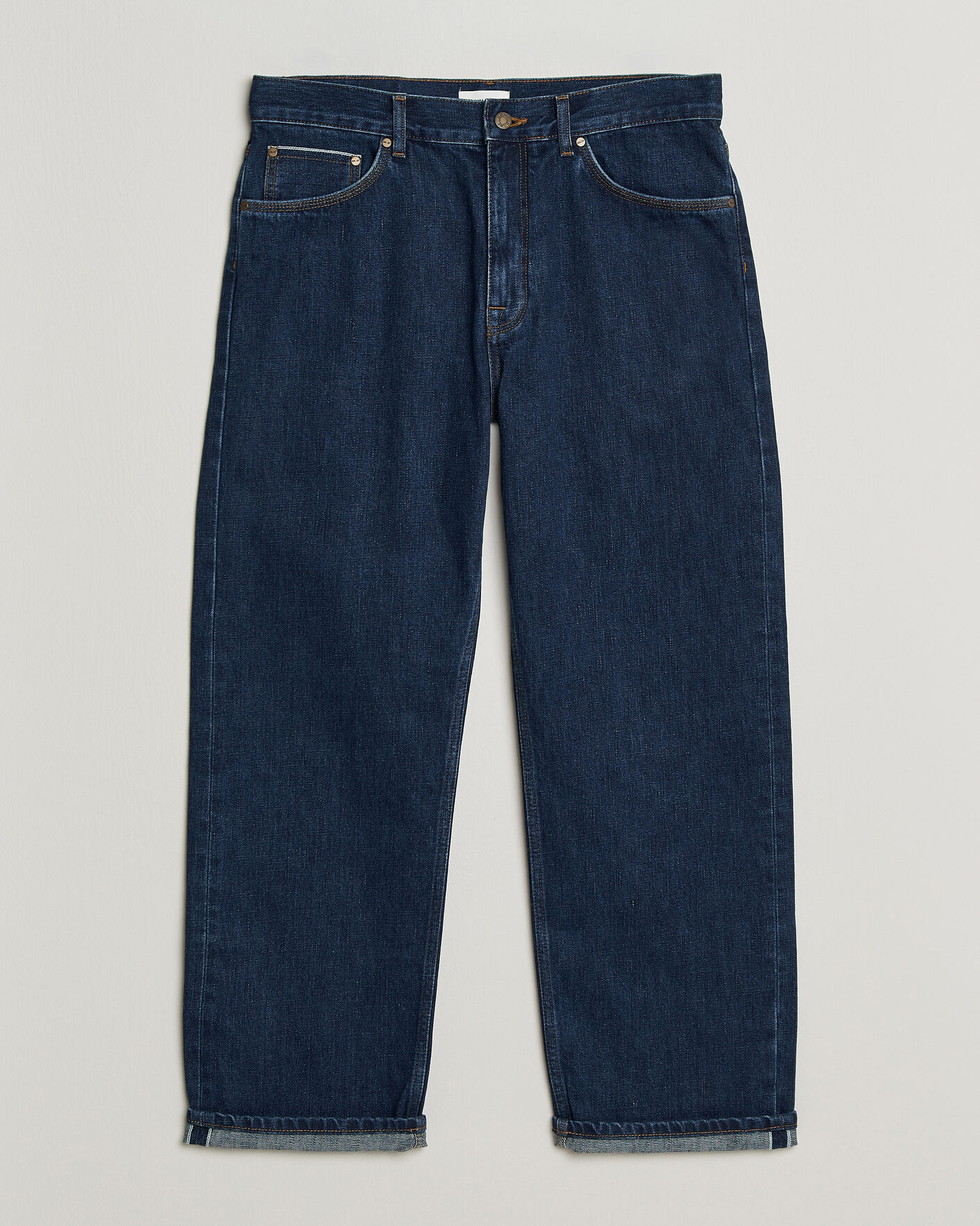 Homme | Pantalons | NN07 | Otis Relaxed Fit Selvedge Jeans Medium Indigo