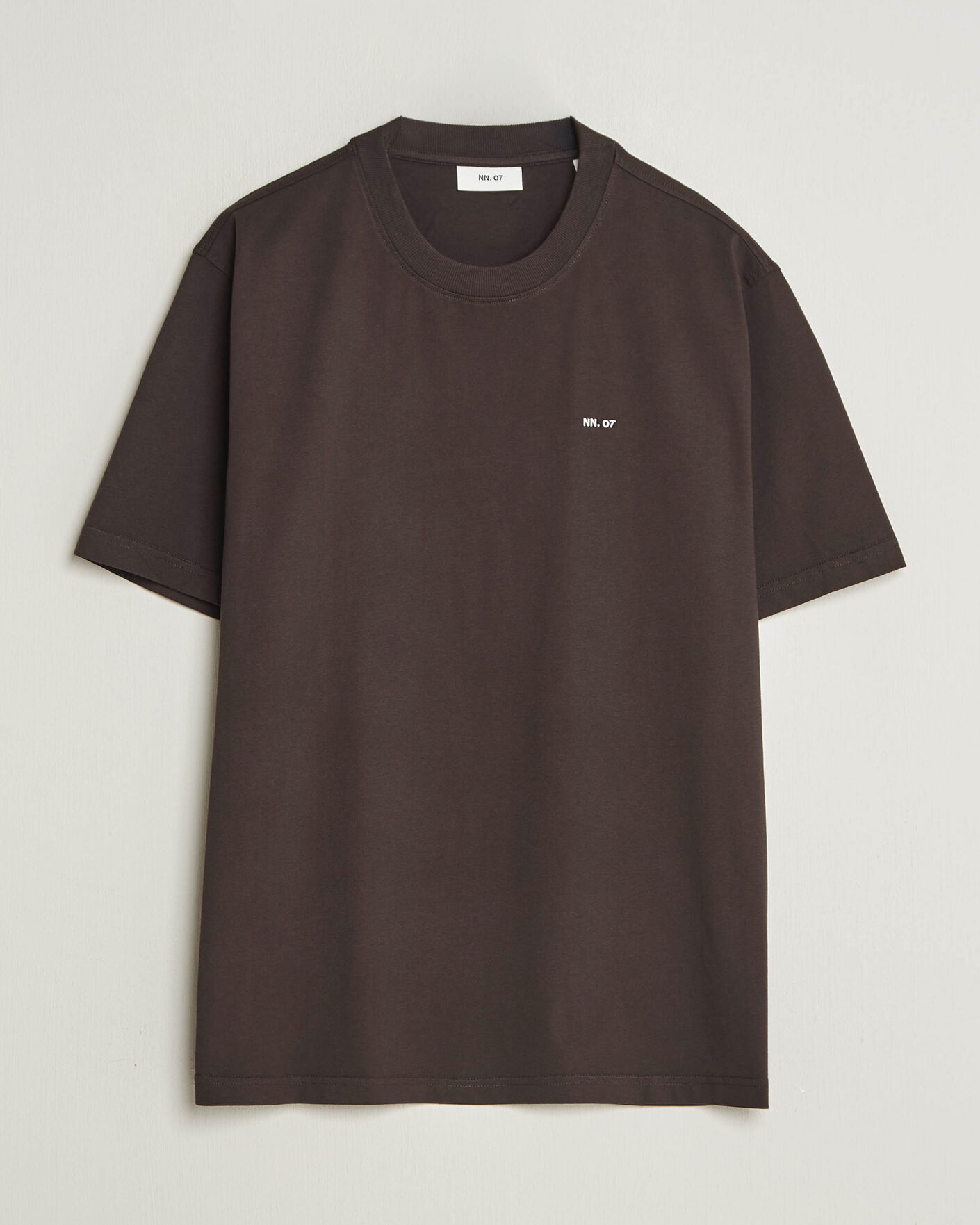Homme | T-shirts | NN07 | Adam Crew Neck T-Shirt Deep Truffle