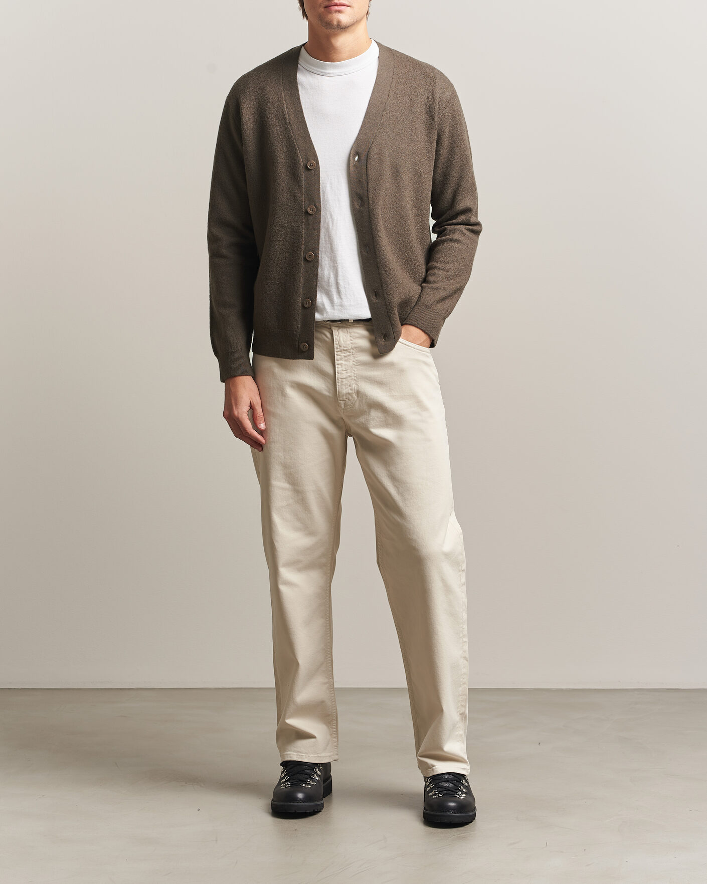 Homme | Pulls Et Tricots | NN07 | Jasper Wool Knitted Cardigan Mable Husk