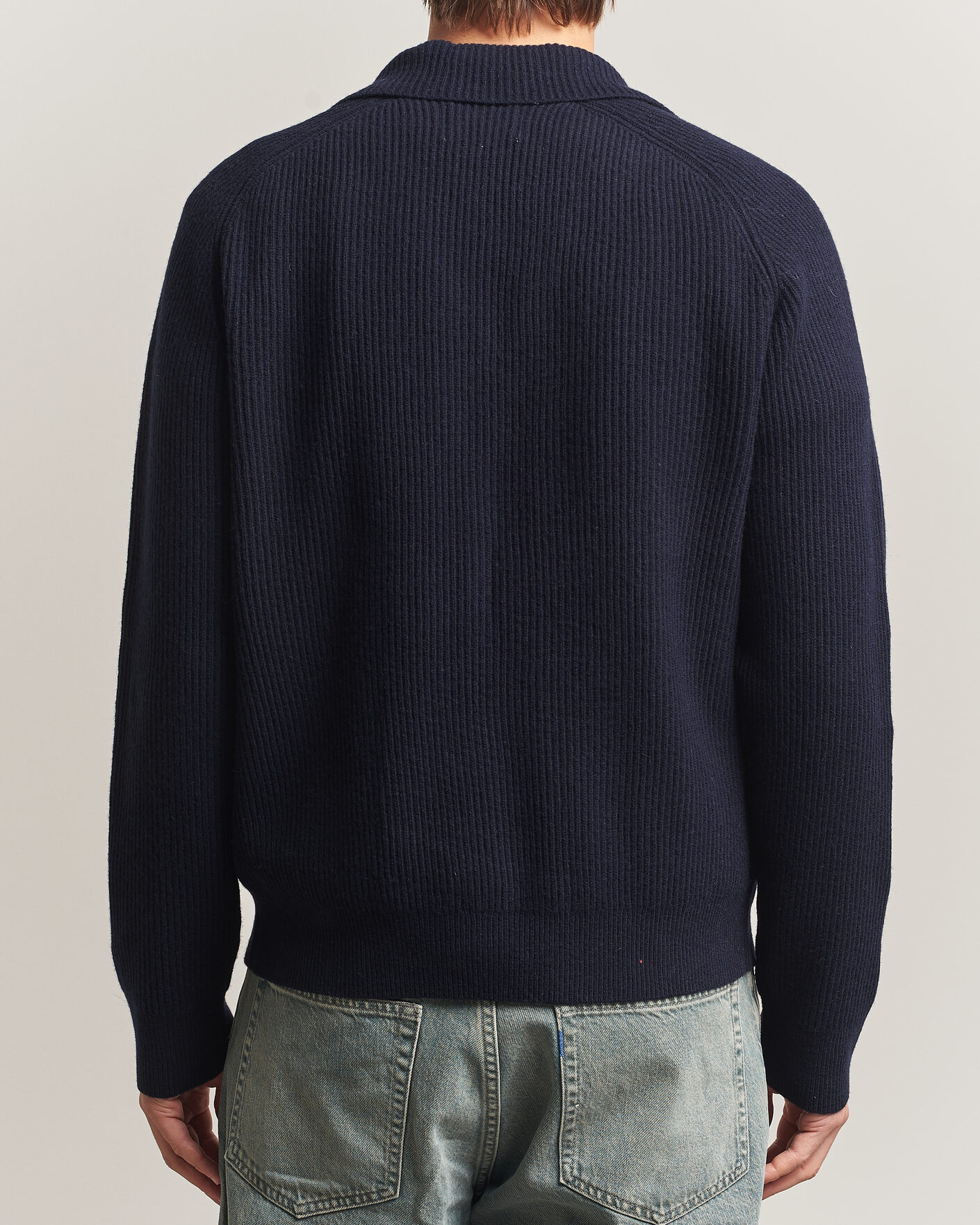 Homme | Pulls Et Tricots | NN07 | Shane Wool Knitted Cardigan Navy Blue