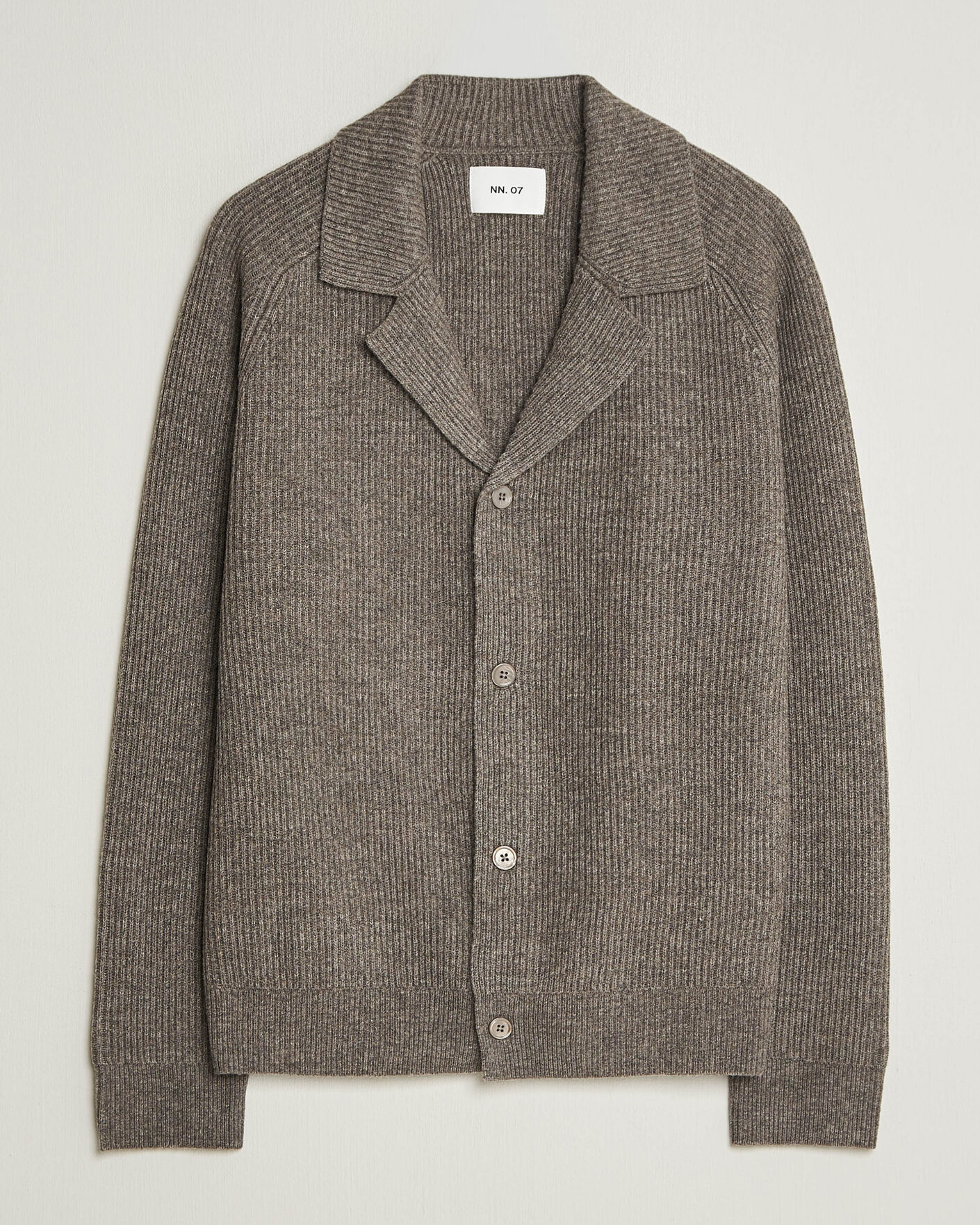 Homme | Pulls Et Tricots | NN07 | Shane Wool Knitted Cardigan Mable Husk