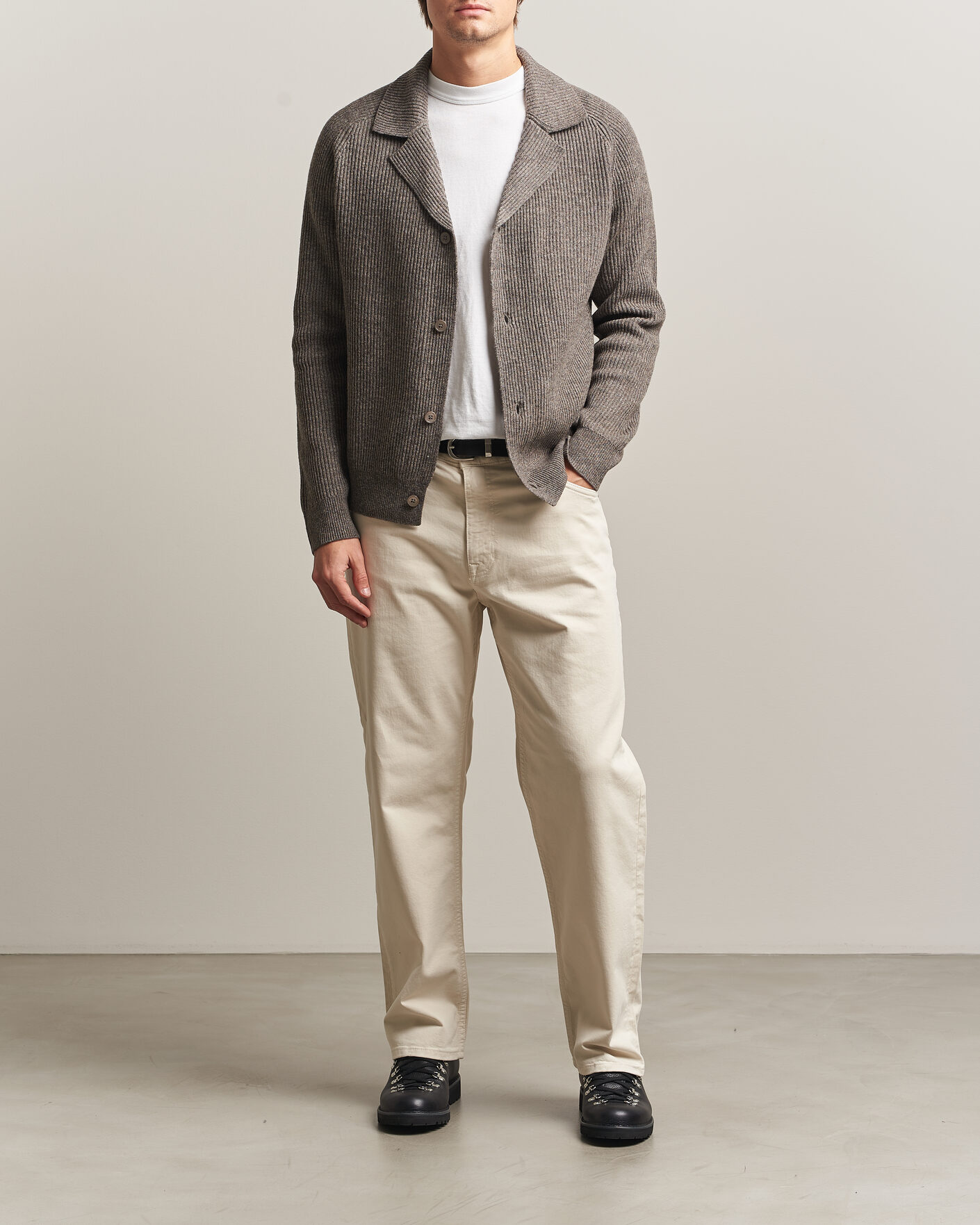 Homme | Pulls Et Tricots | NN07 | Shane Wool Knitted Cardigan Mable Husk