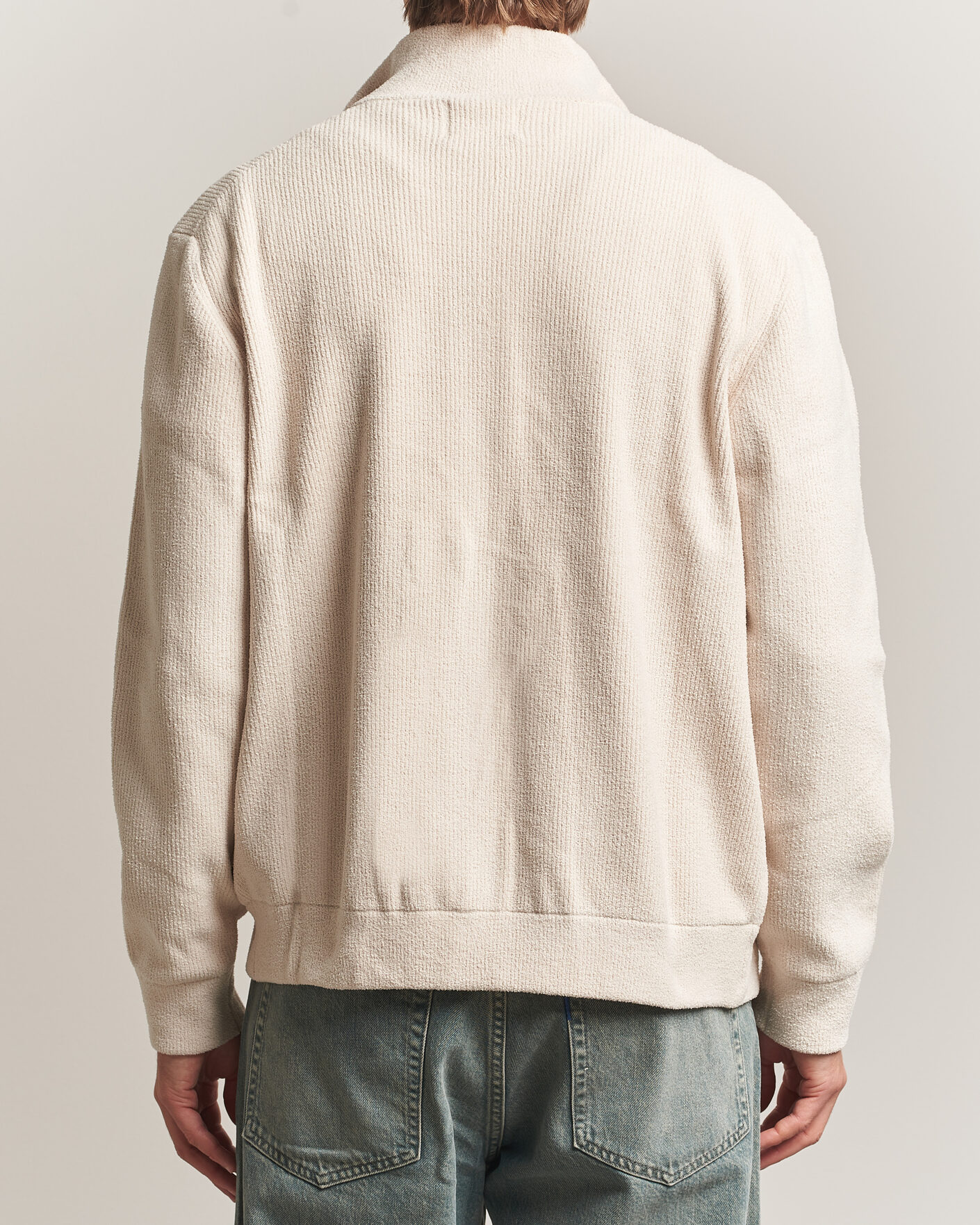 Homme | Pulls Et Tricots | NN07 | Danny Rib Knitted Full Zip Ivory
