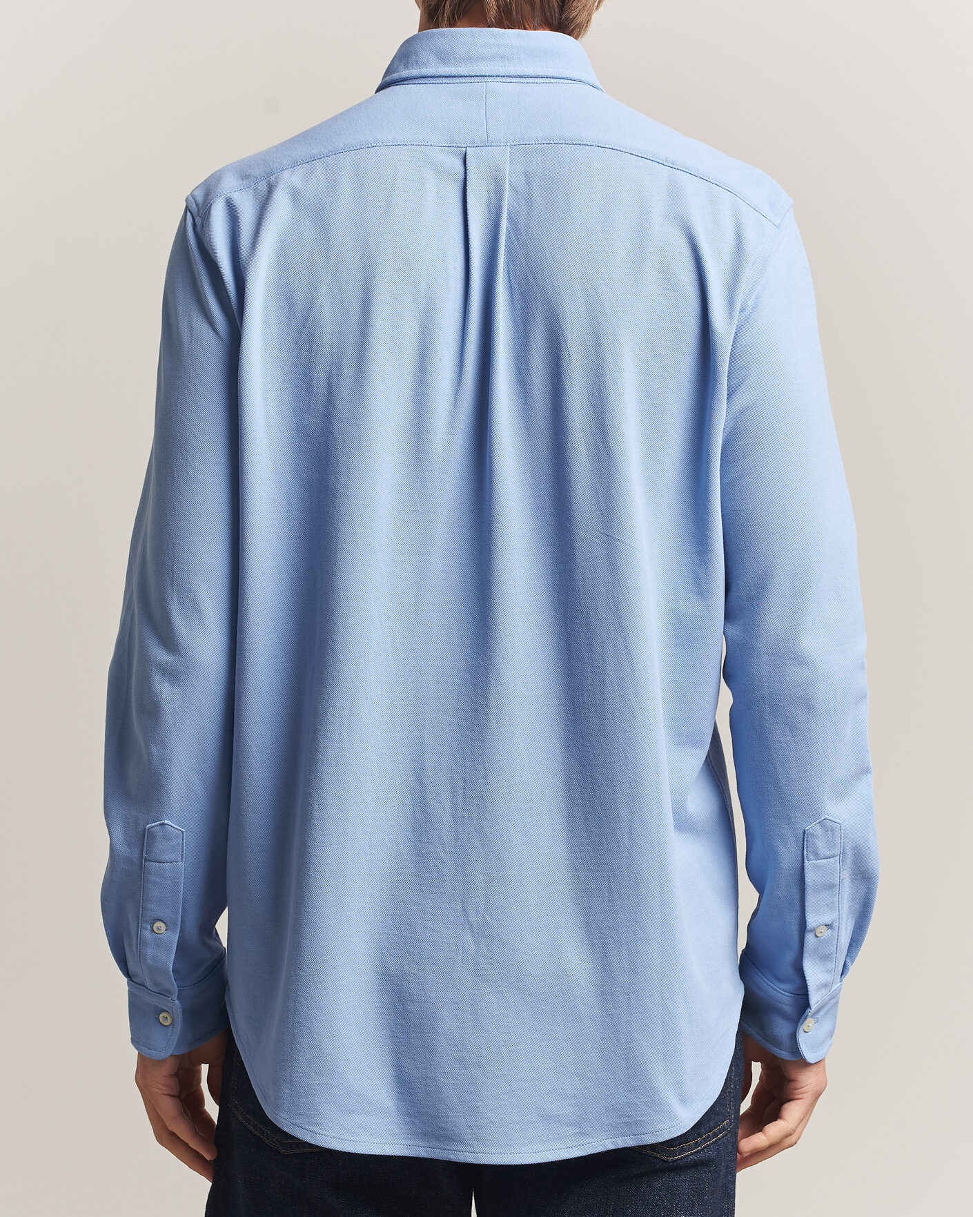 Homme | Polos | Polo Ralph Lauren | Featherweight Mesh Shirt Dress Shirt Blue