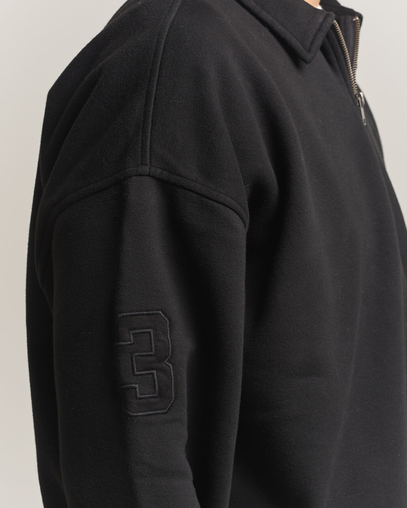 Homme | Pulls Et Tricots | Polo Ralph Lauren | Heavy Weight Half Zip Fleece Polo Black