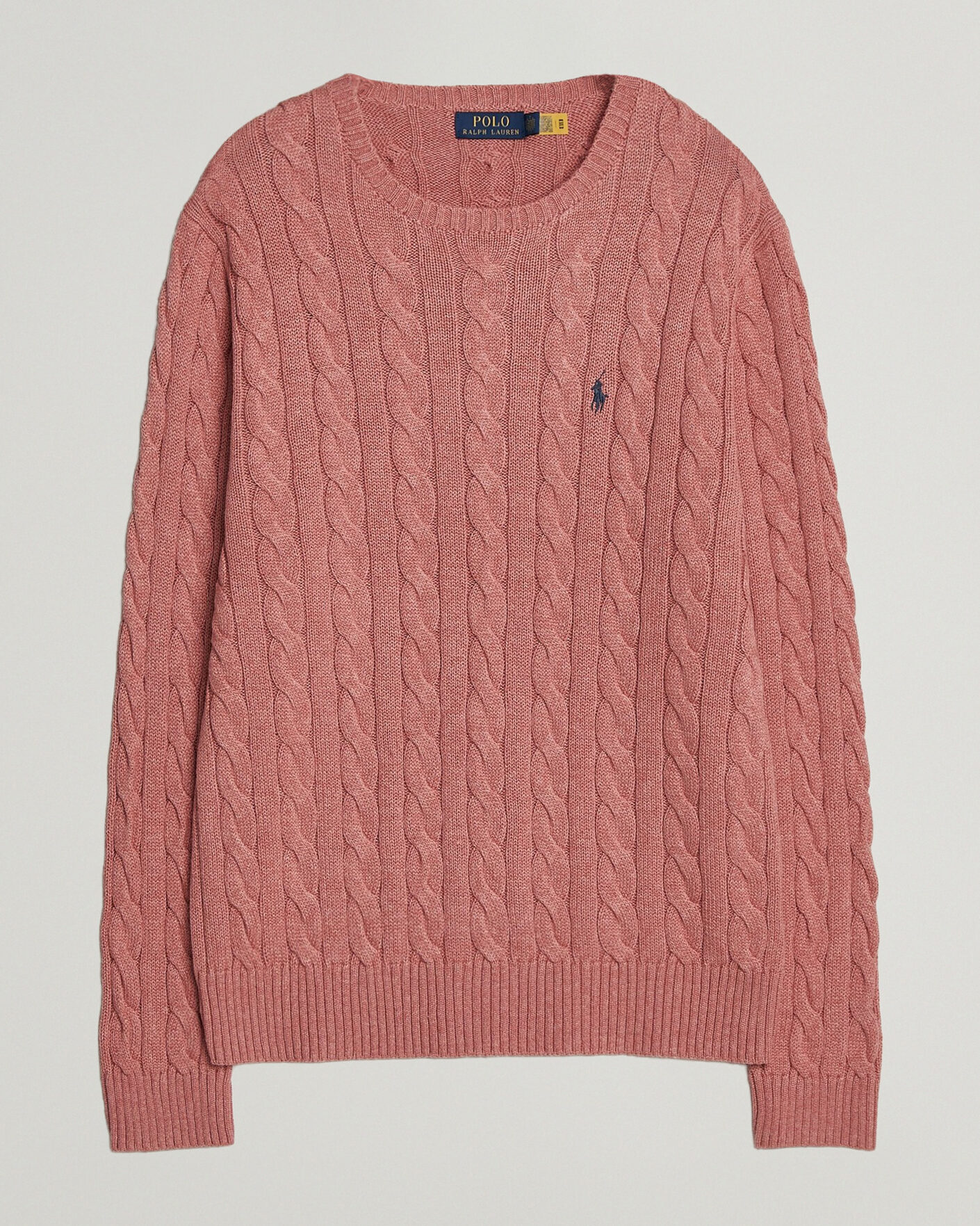 Homme | Pulls Et Tricots | Polo Ralph Lauren | Cotton Cable Pullover Faded Cranberry Heather