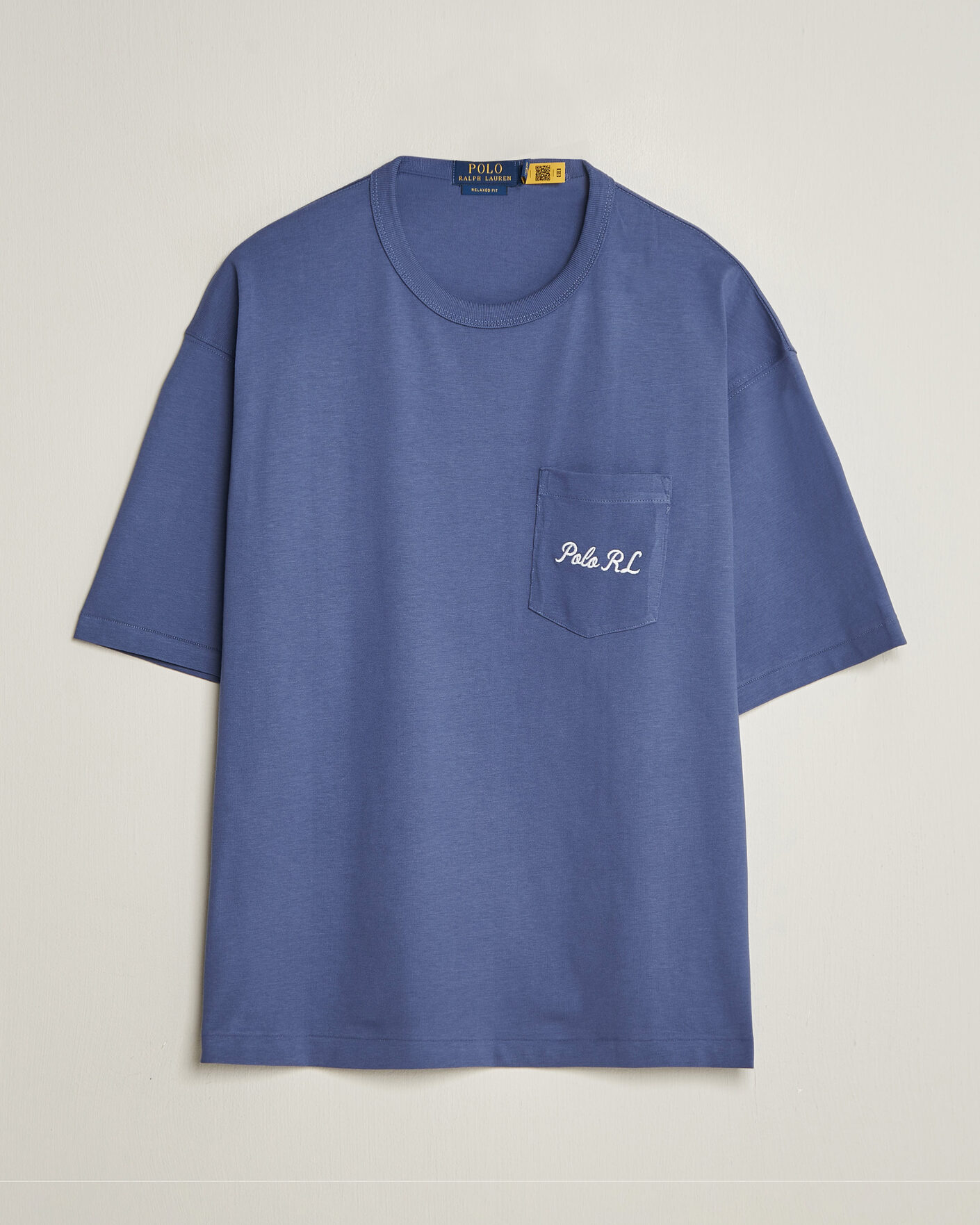 Homme | T-shirts | Polo Ralph Lauren | Back Print Bear Pocket Tee Classic Blue