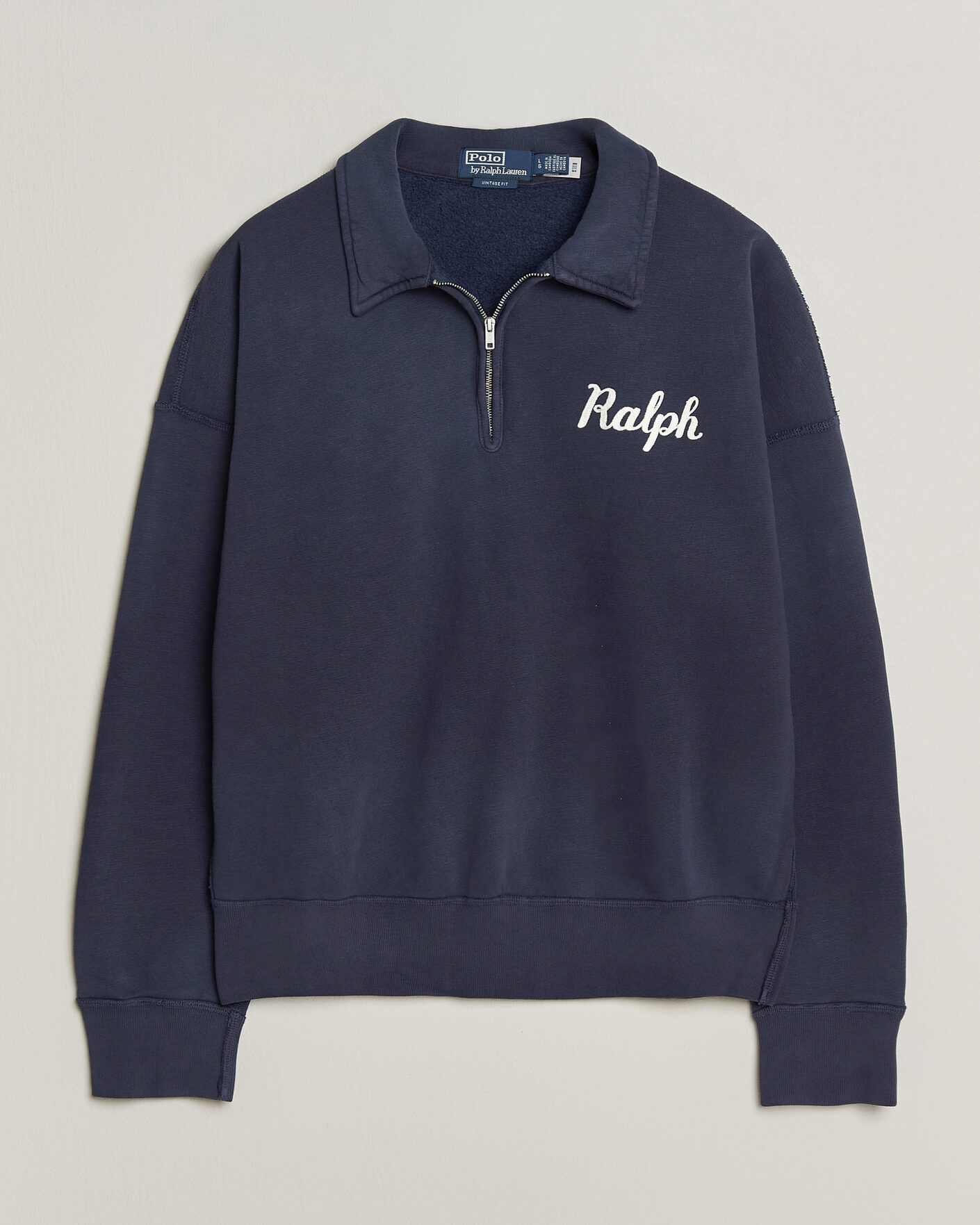 Homme | Pulls Et Tricots | Polo Ralph Lauren | Knit Half Zip Sweatshirt Dark Cobolt