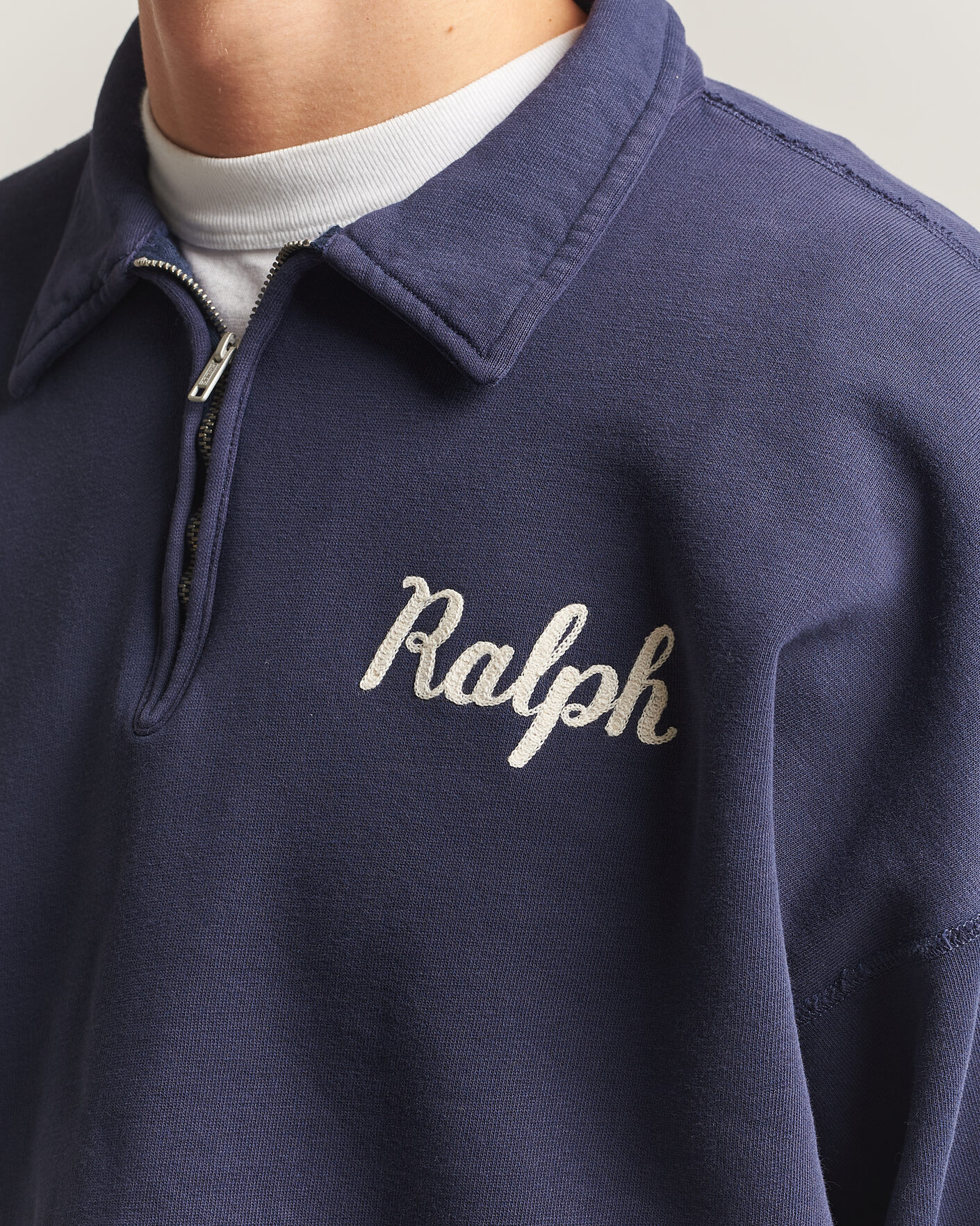 Homme | Pulls Et Tricots | Polo Ralph Lauren | Knit Half Zip Sweatshirt Dark Cobolt