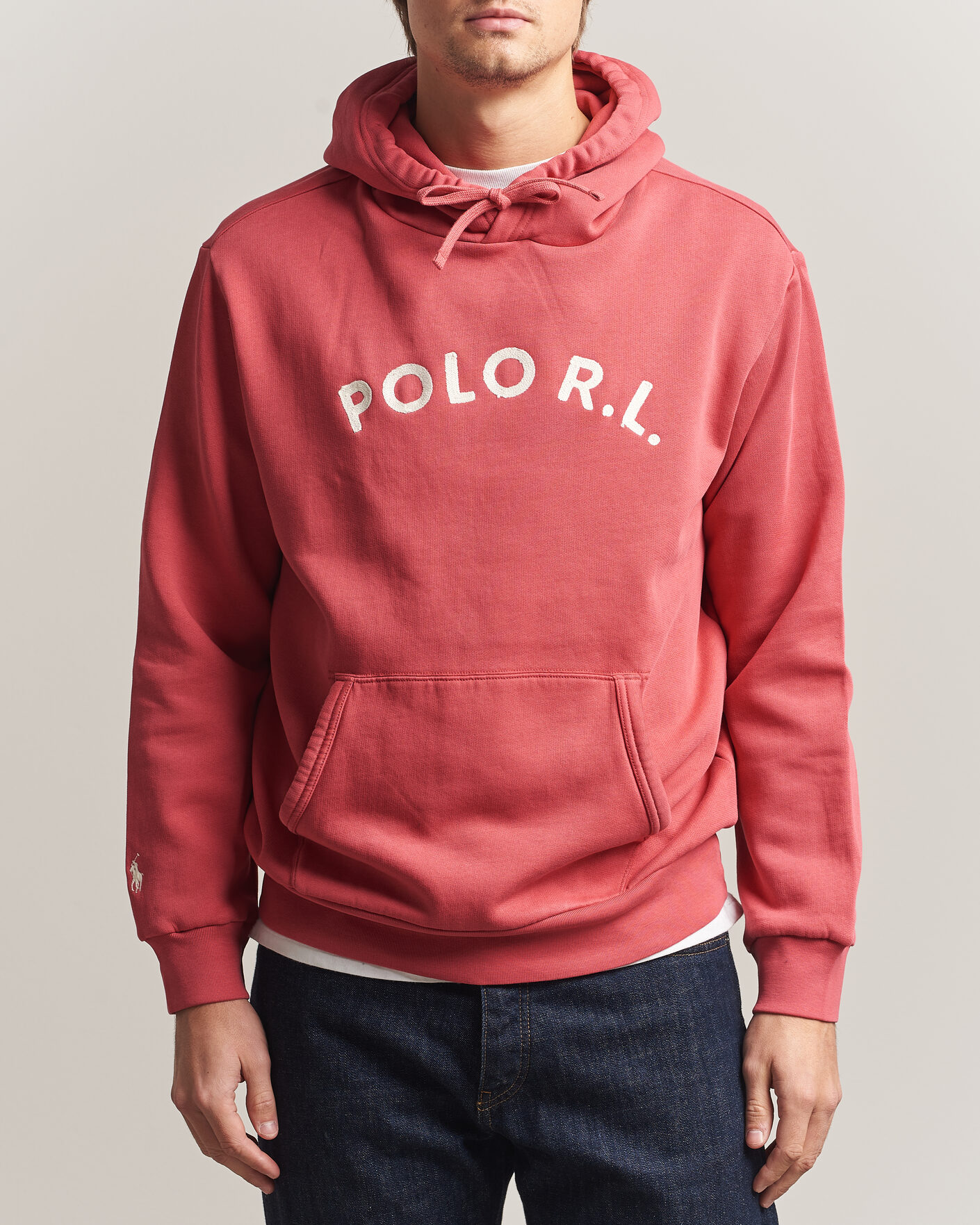 Homme | Pulls Et Tricots | Polo Ralph Lauren | Cotton Chest Logo Hood Nantucket Red