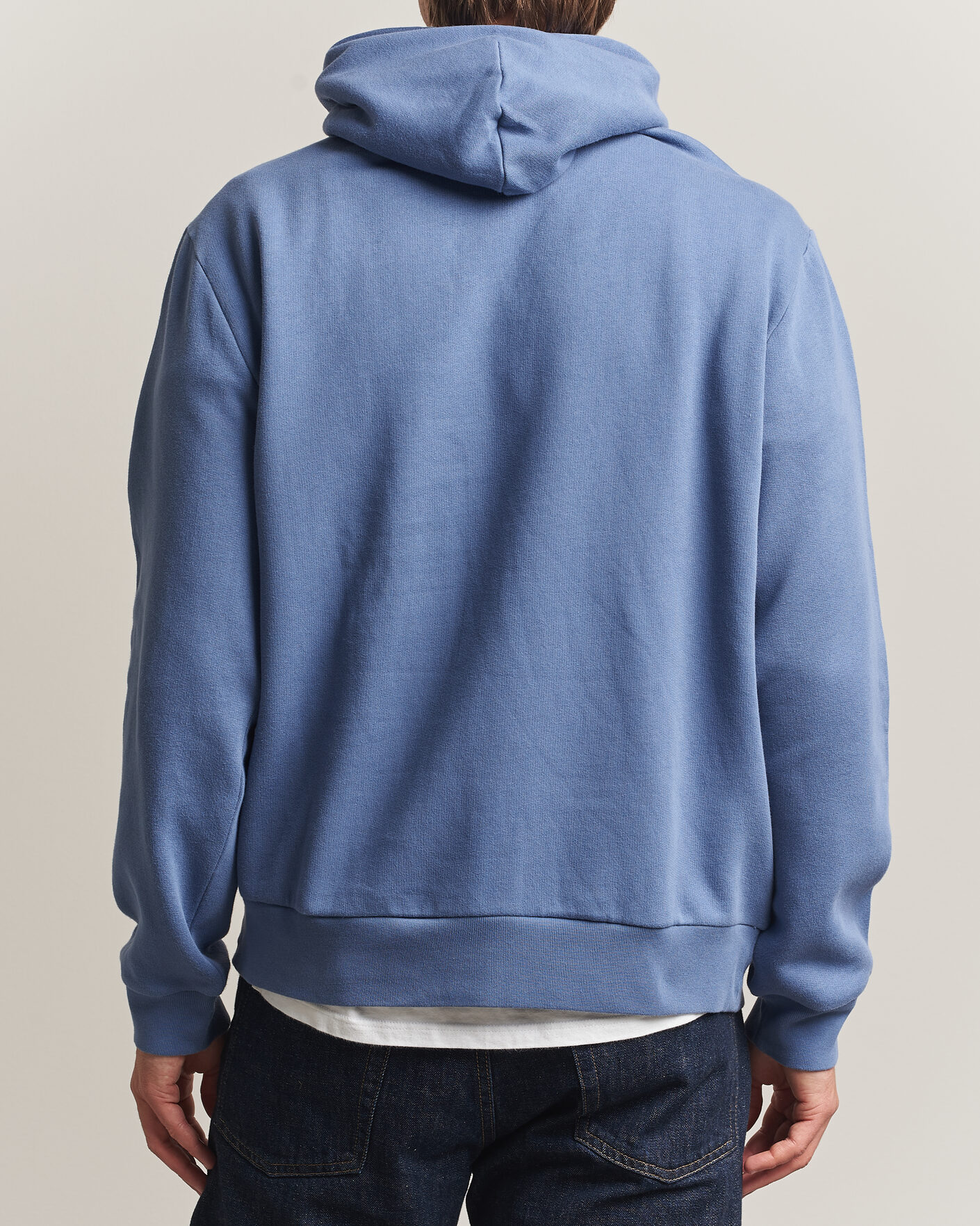 Homme | Pulls Et Tricots | Polo Ralph Lauren | Cotton Chest Logo Hood Carson Blue