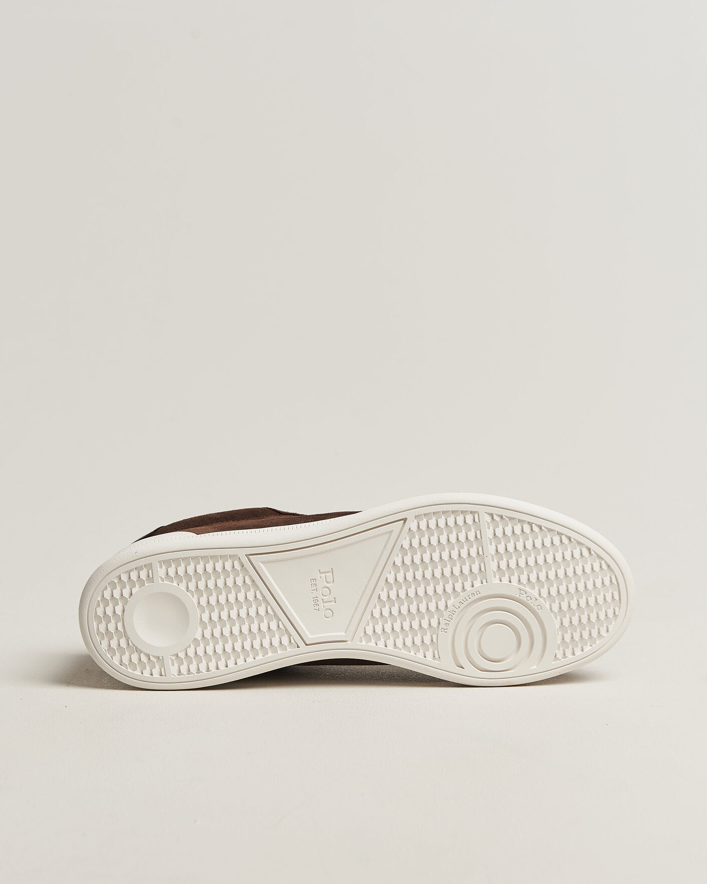 Homme | Baskets | Polo Ralph Lauren | Heritage Court II Sneaker Chocolate Brown