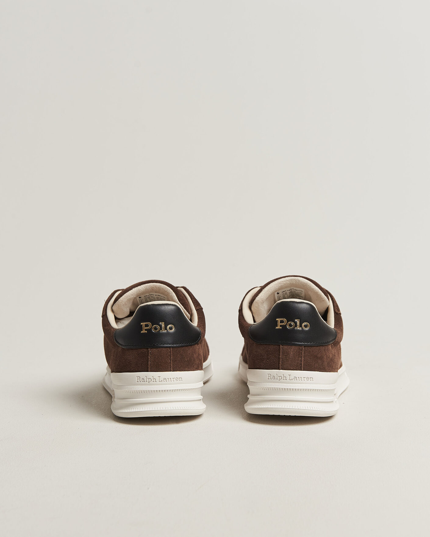 Homme | Baskets | Polo Ralph Lauren | Heritage Court II Sneaker Chocolate Brown