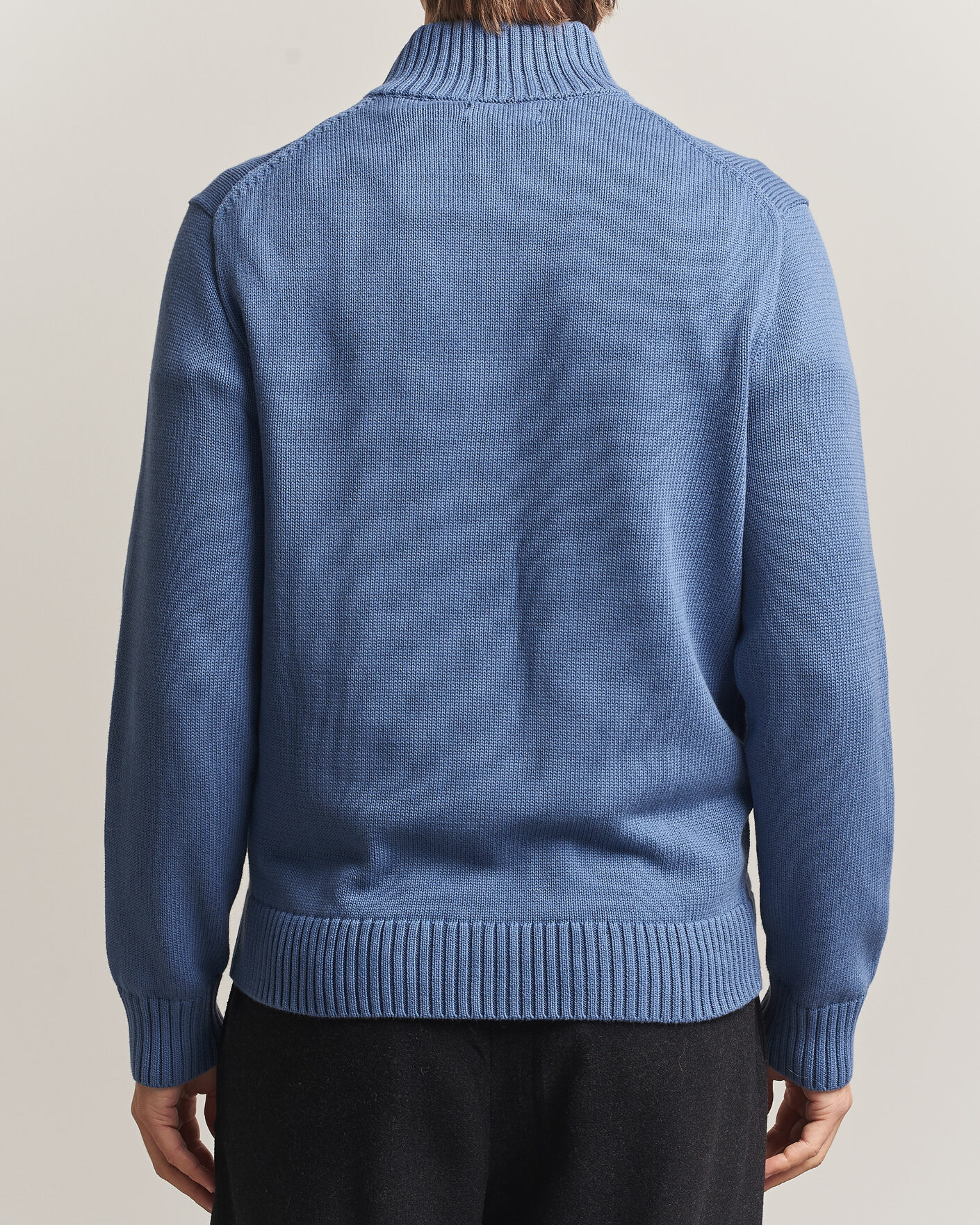 Homme | Pulls Et Tricots | Polo Ralph Lauren | Cotton Half Zip Carson Blue