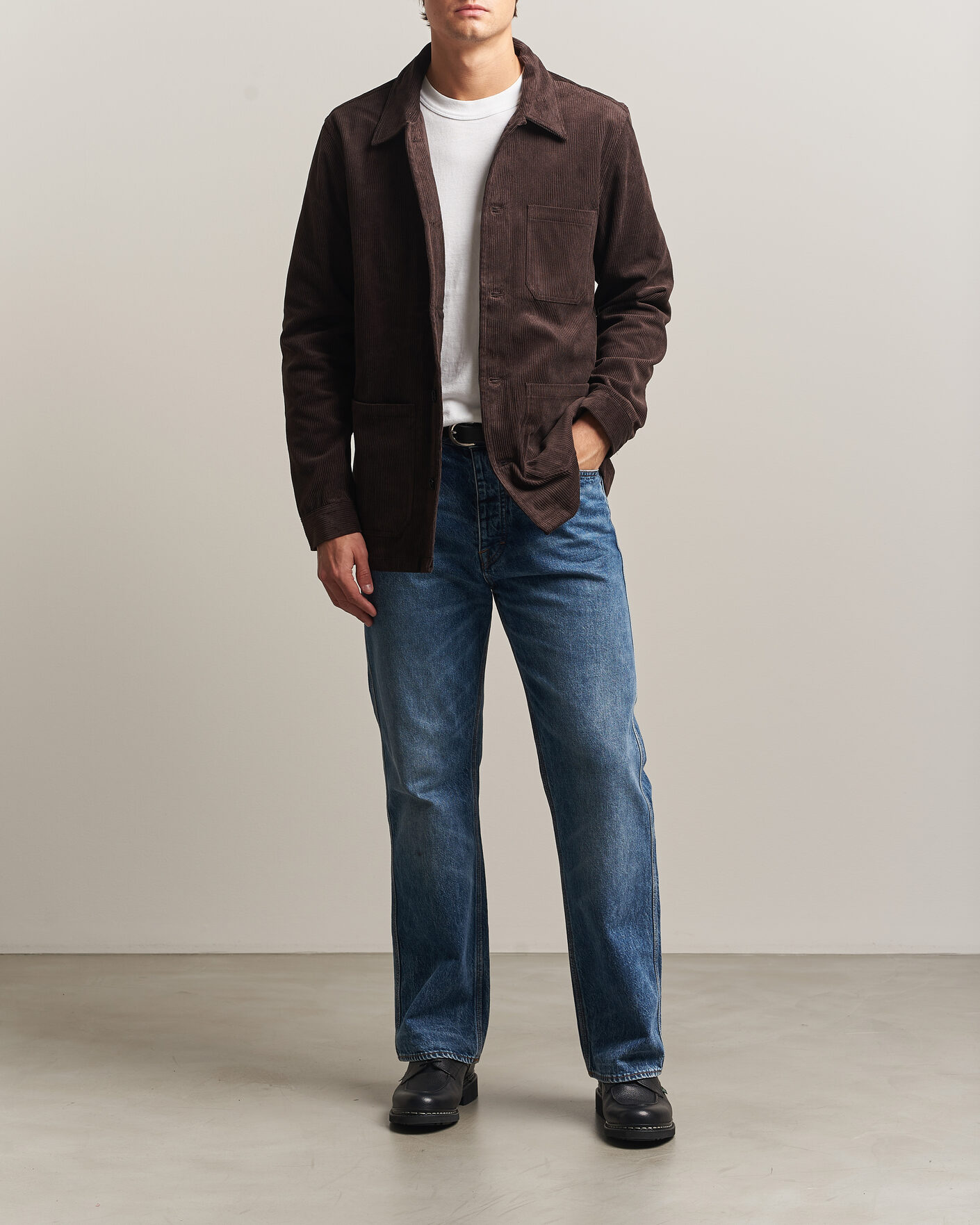 Homme | Chemises | A Day's March | Original Corduroy Overshirt