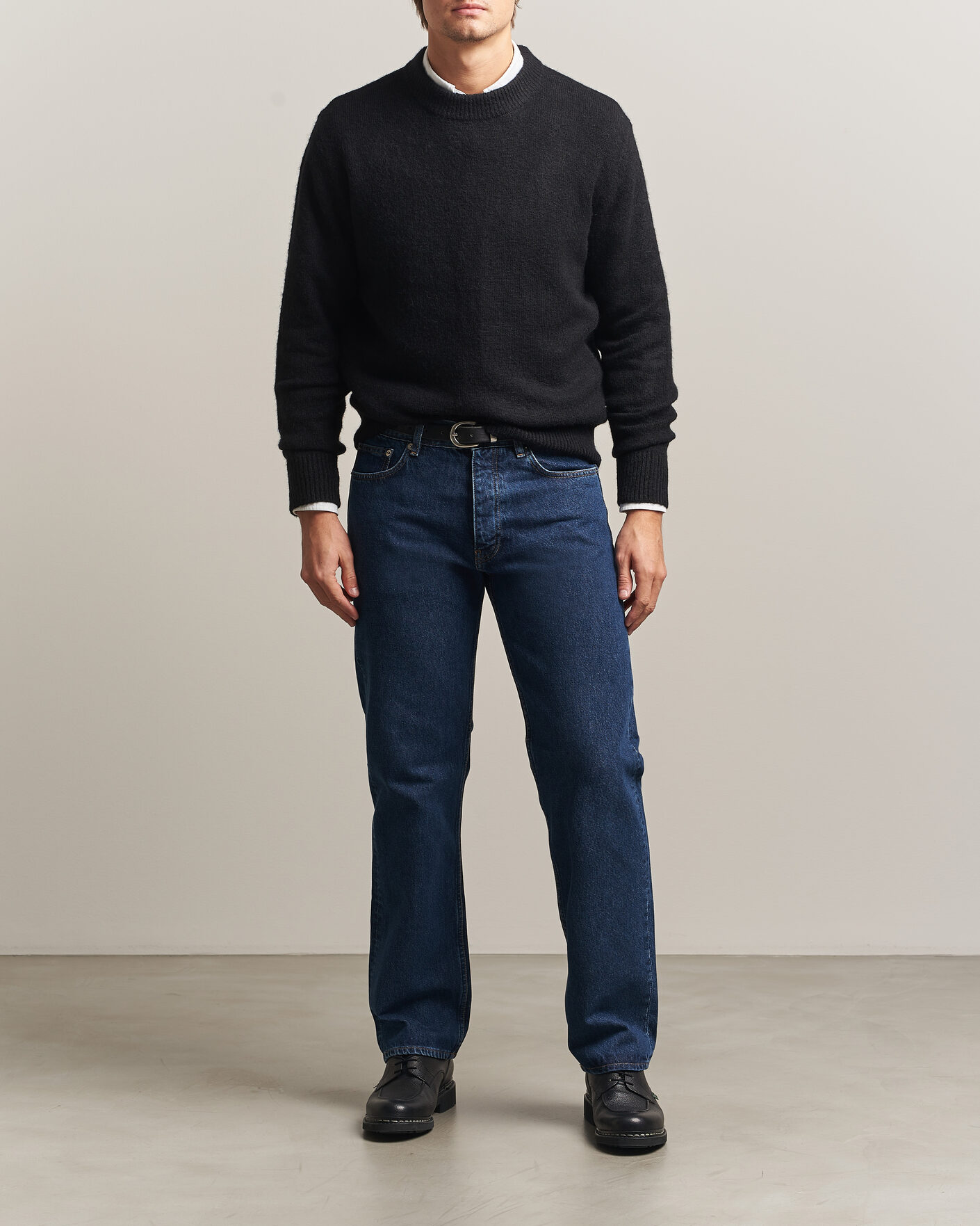 Homme | Pulls Et Tricots | Sunflower | Moon Alpaca Sweater Black