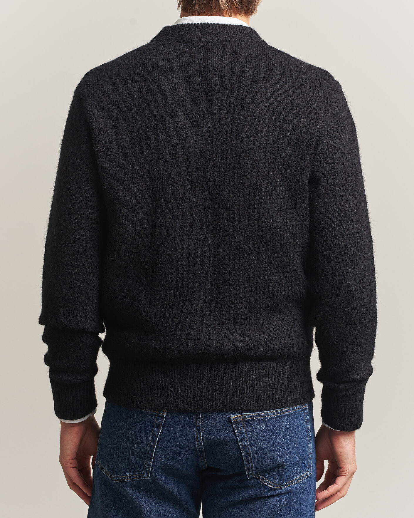Homme | Pulls Et Tricots | Sunflower | Moon Alpaca Sweater Black