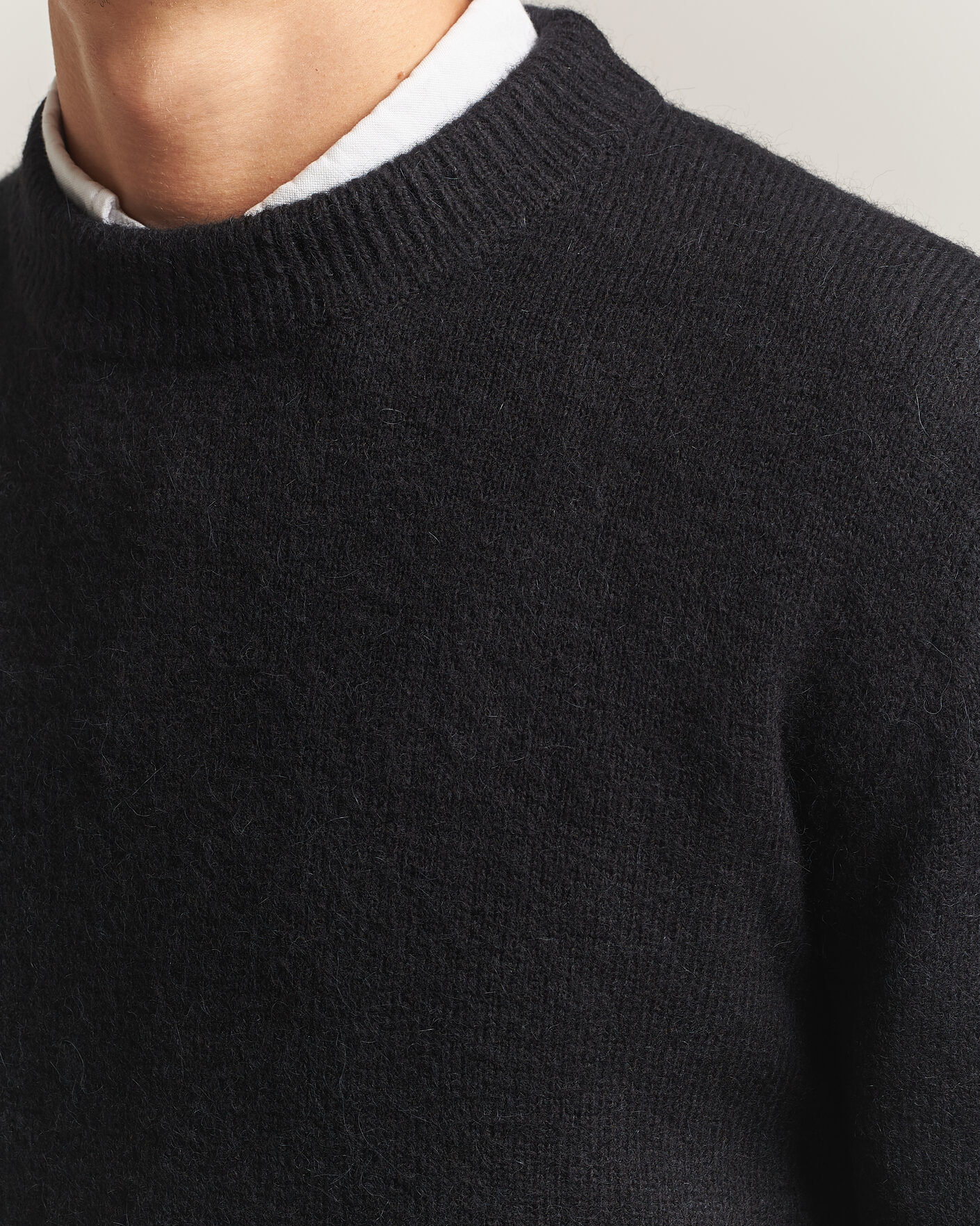 Homme | Pulls Et Tricots | Sunflower | Moon Alpaca Sweater Black