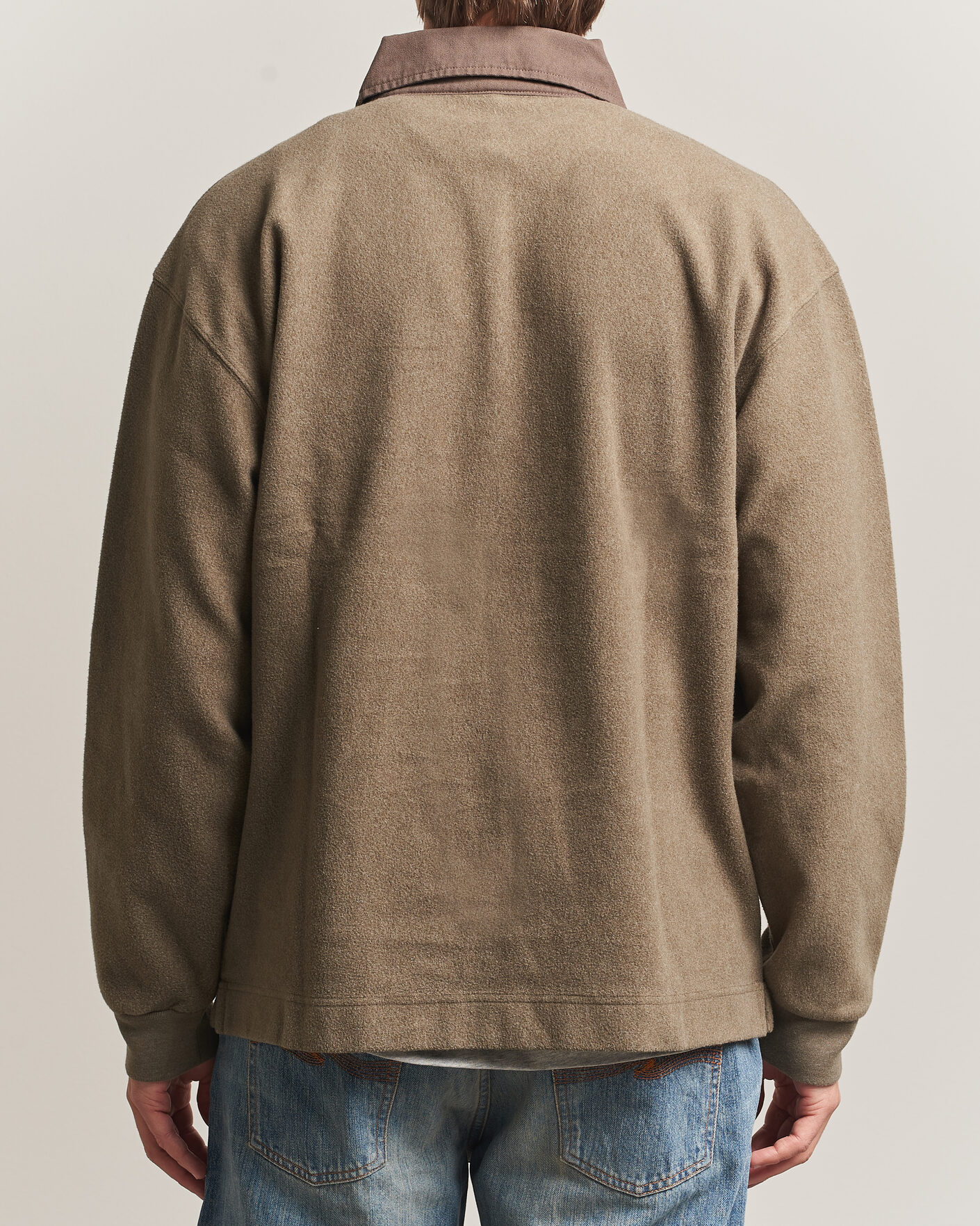 Homme | Pulls Et Tricots | Forét | Herb Brushed Rugby Washed Brown