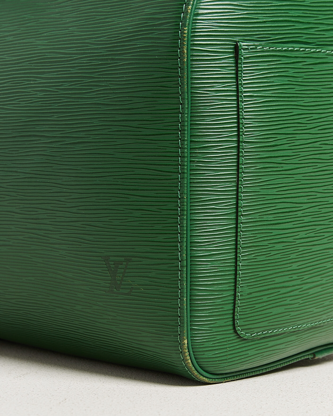 Homme | Pre-Owned & Vintage Bags | Louis Vuitton Pre-Owned | Keepall 55 Epi Leather Green