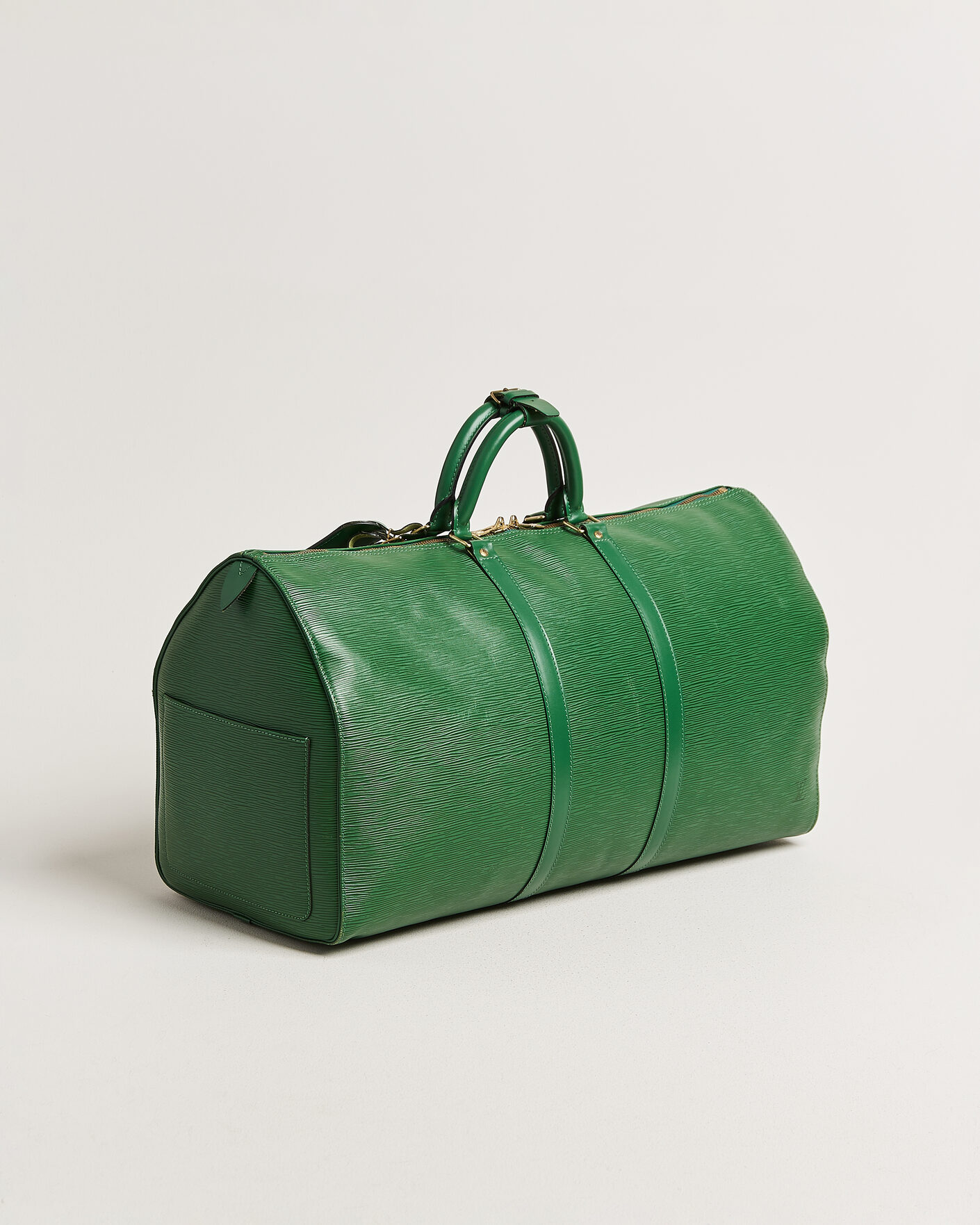 Homme | Pre-Owned & Vintage Bags | Louis Vuitton Pre-Owned | Keepall 55 Epi Leather Green