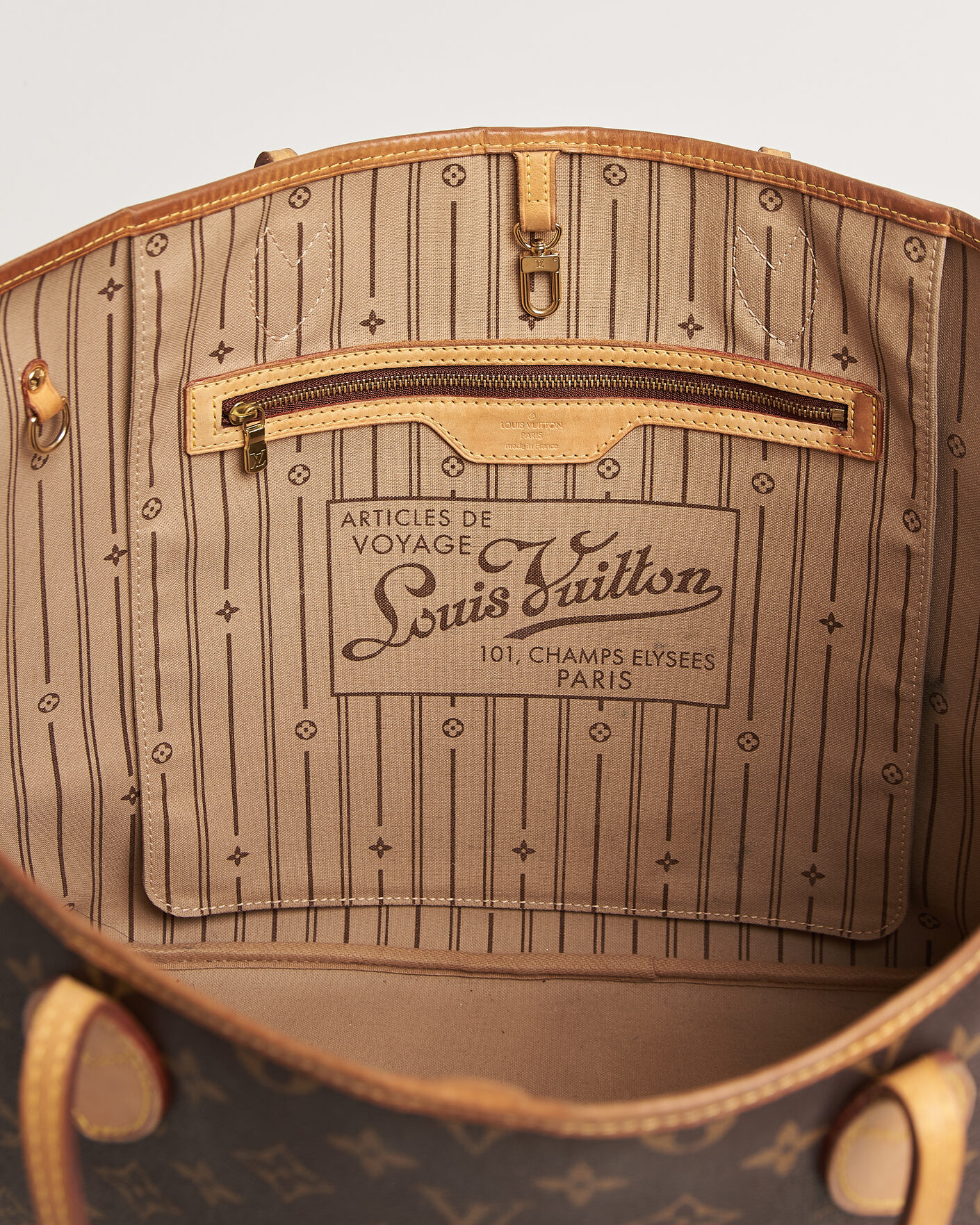 Homme | Pre-Owned & Vintage Bags | Louis Vuitton Pre-Owned | Neverfull GM Monogram