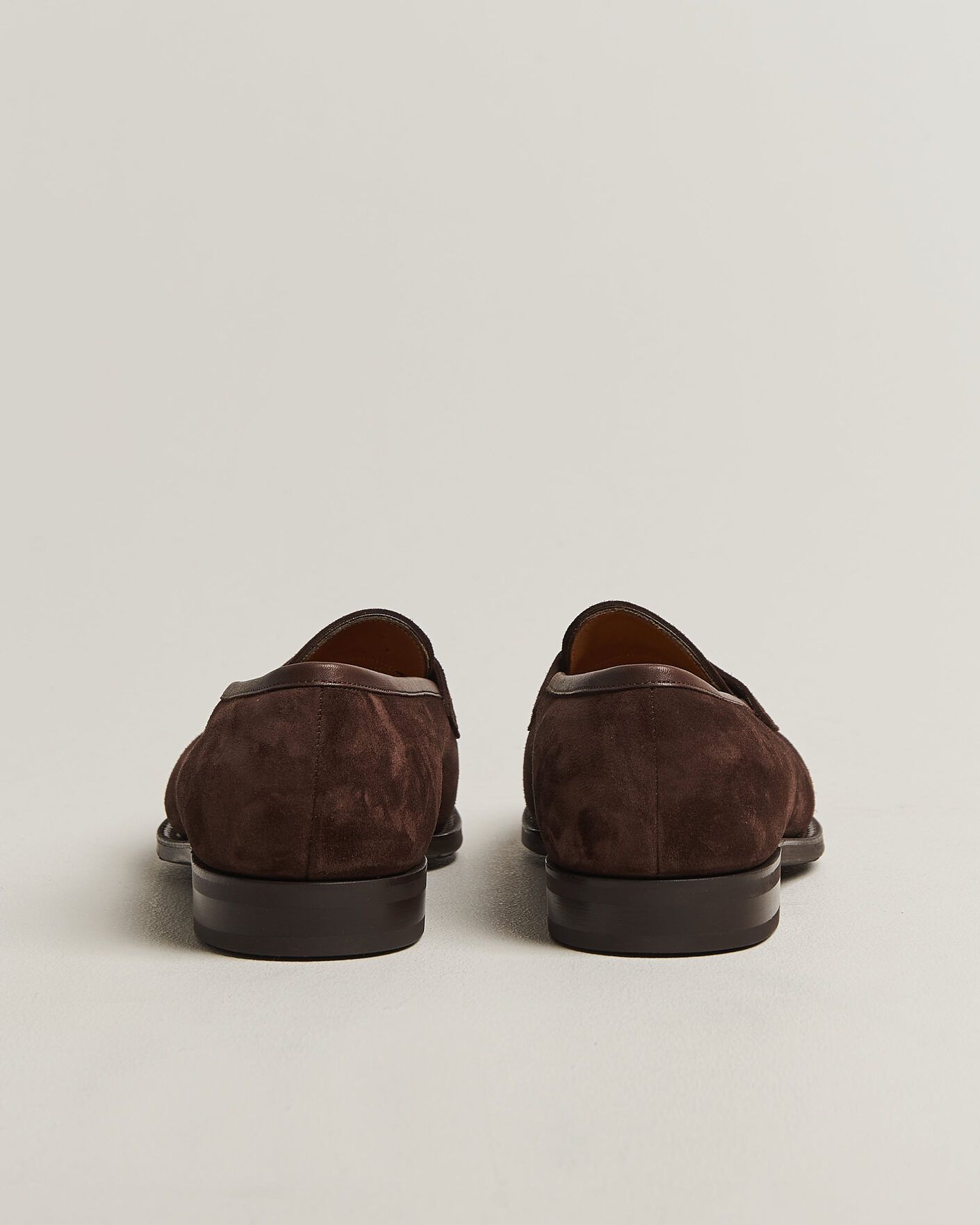 Homme | Loafers | Edward Green | Piccadilly Penny Loafer Mink Suede