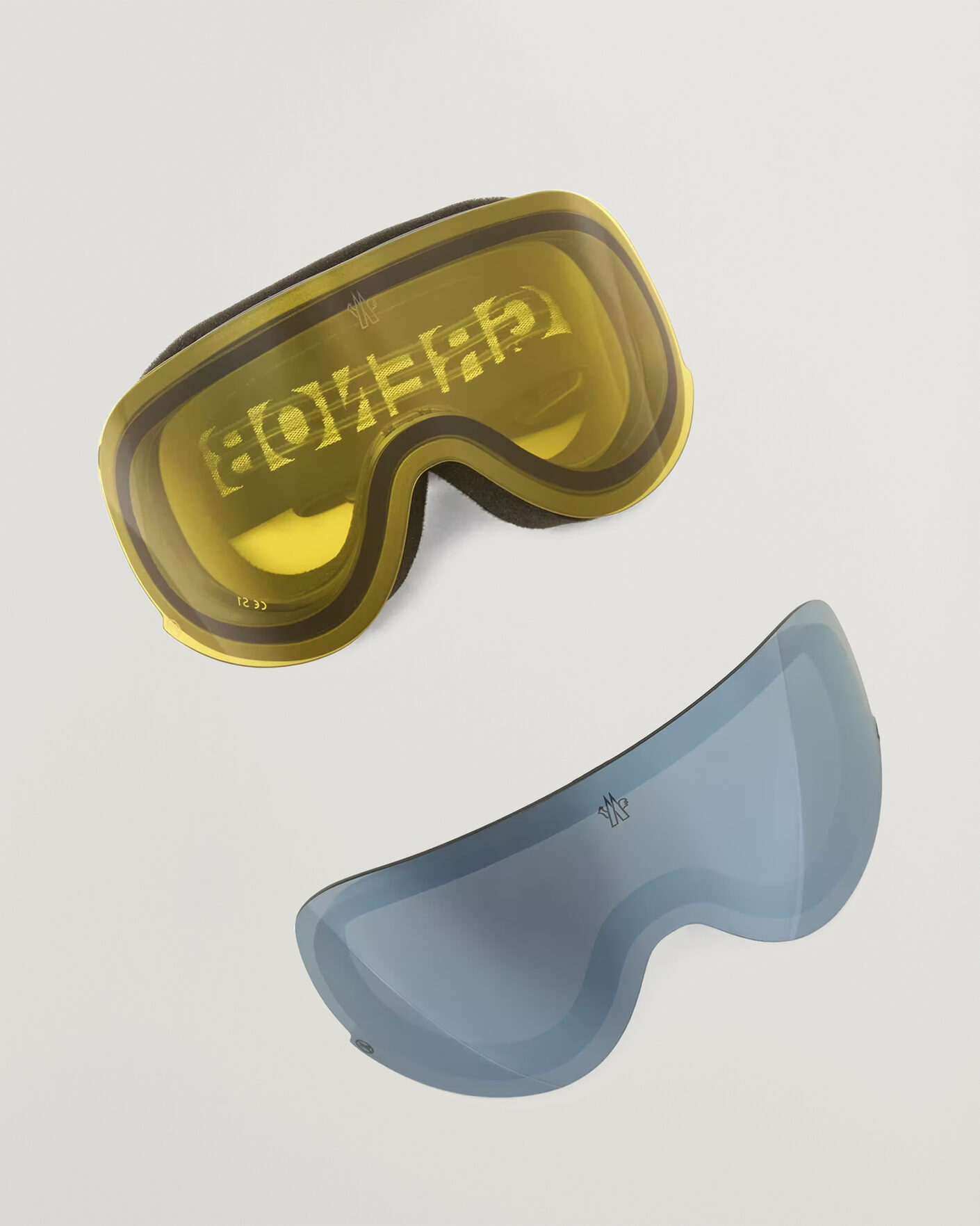 Homme | Lunettes De Soleil | Moncler Lunettes | Snowflare Ski Googles Black/Yellow