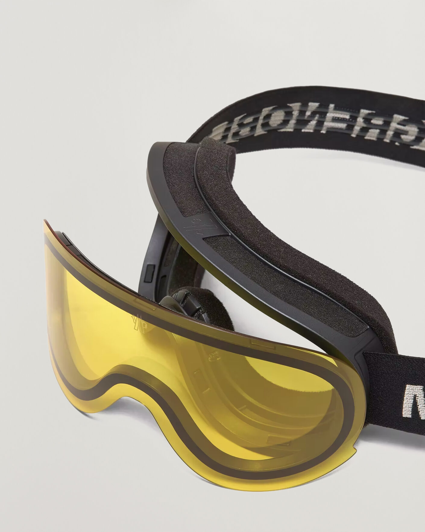 Homme | Lunettes De Soleil | Moncler Lunettes | Snowflare Ski Googles Black/Yellow