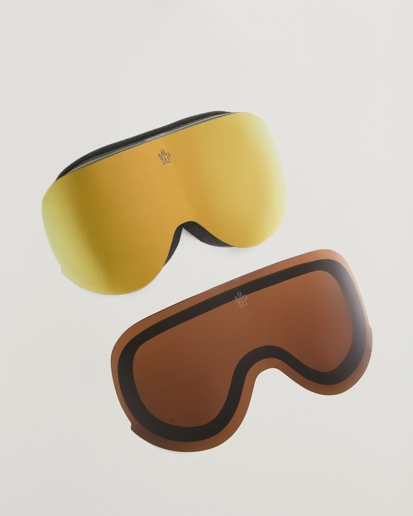 Homme | Lunettes De Soleil | Moncler Lunettes | Snowflare Ski Googles Black/Gold