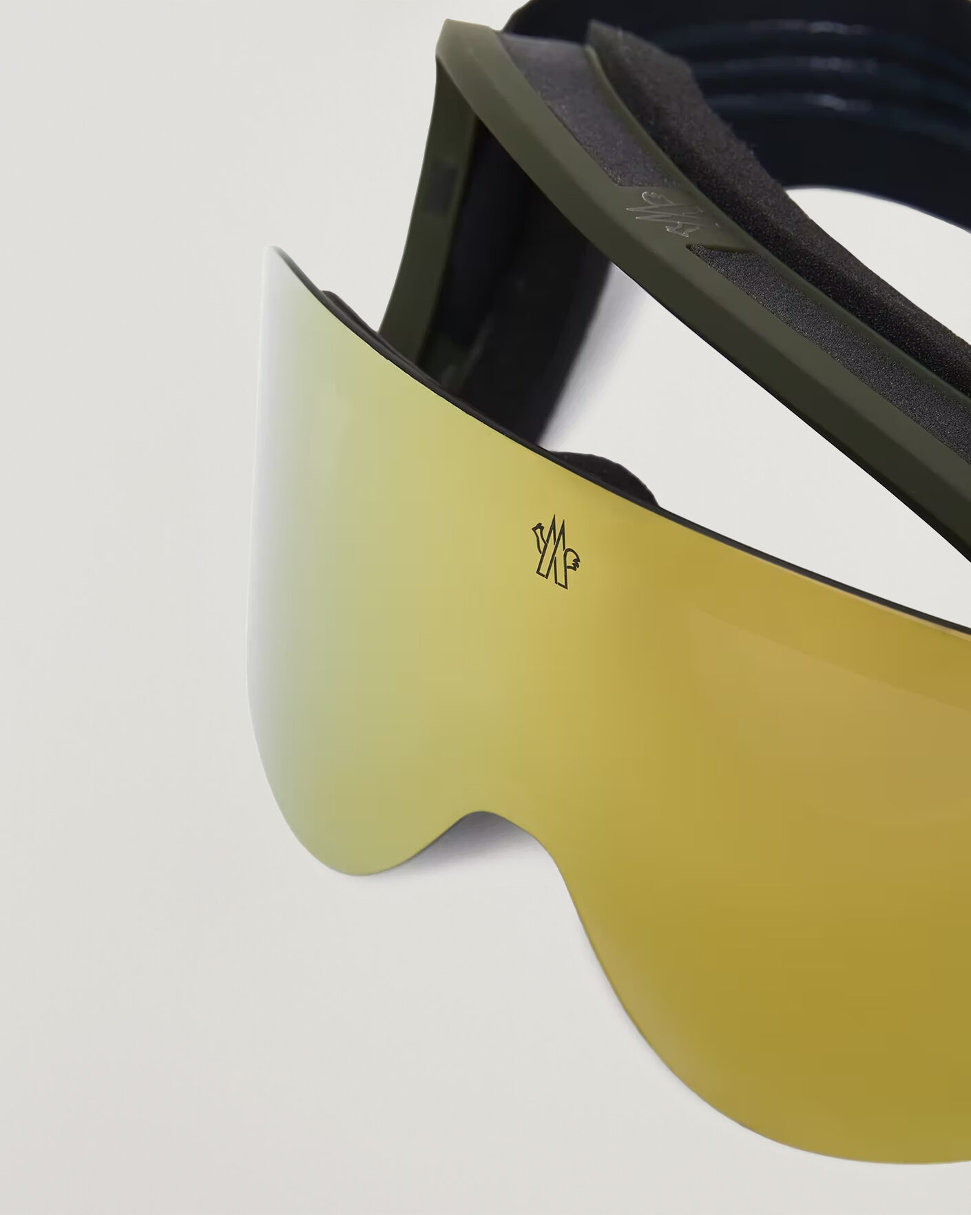 Homme | Lunettes De Soleil | Moncler Lunettes | Snowflare Ski Googles Black/Gold