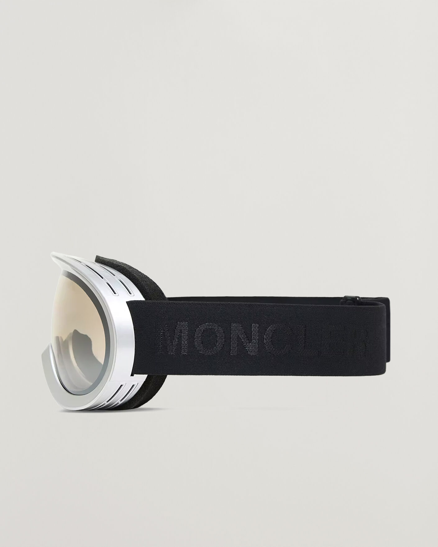 Homme | Lunettes De Soleil | Moncler Lunettes | Snowray Ski Googles Shiny Silver