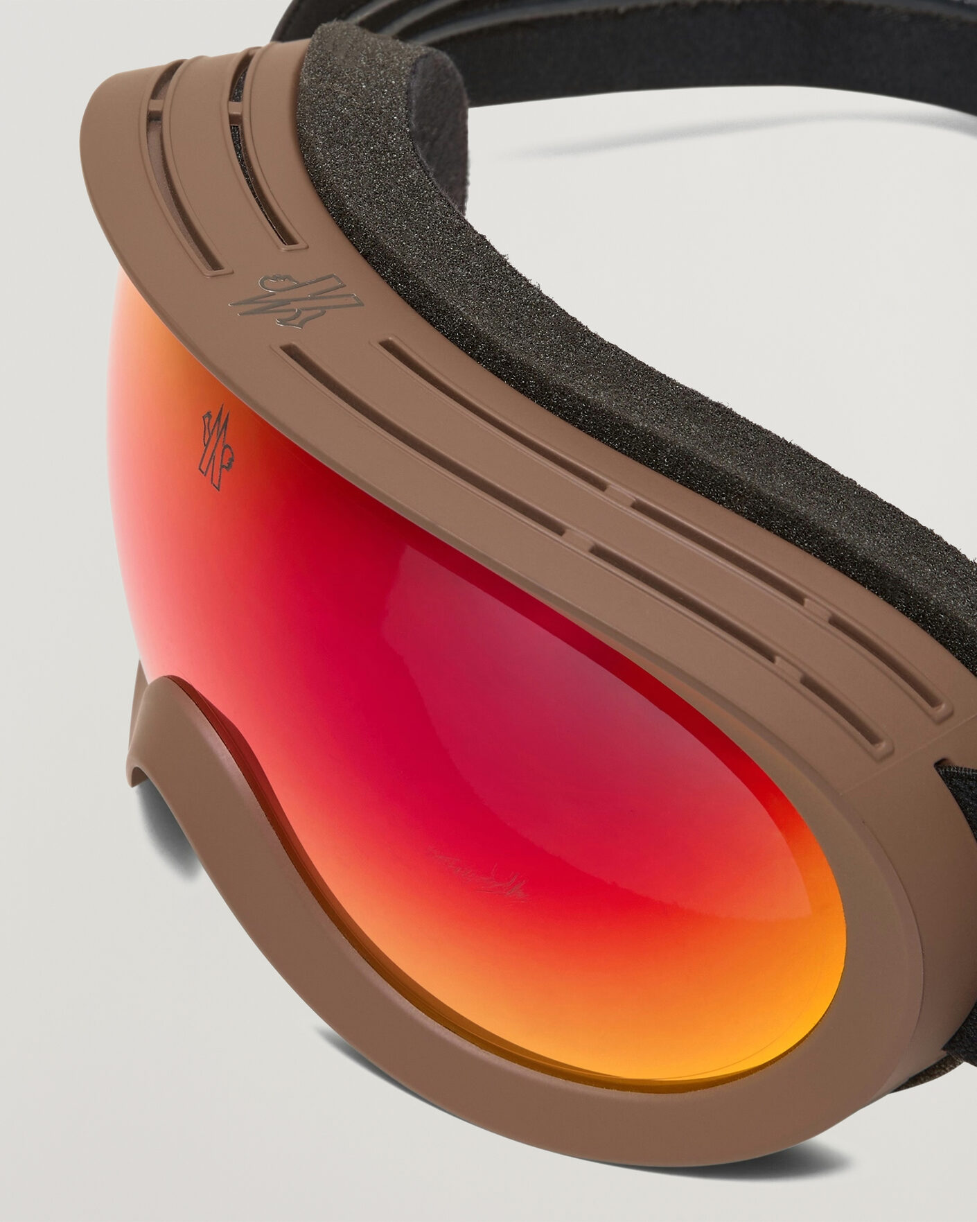 Homme | Lunettes De Soleil | Moncler Lunettes | Snowray Ski Googles Matte Dark Brown