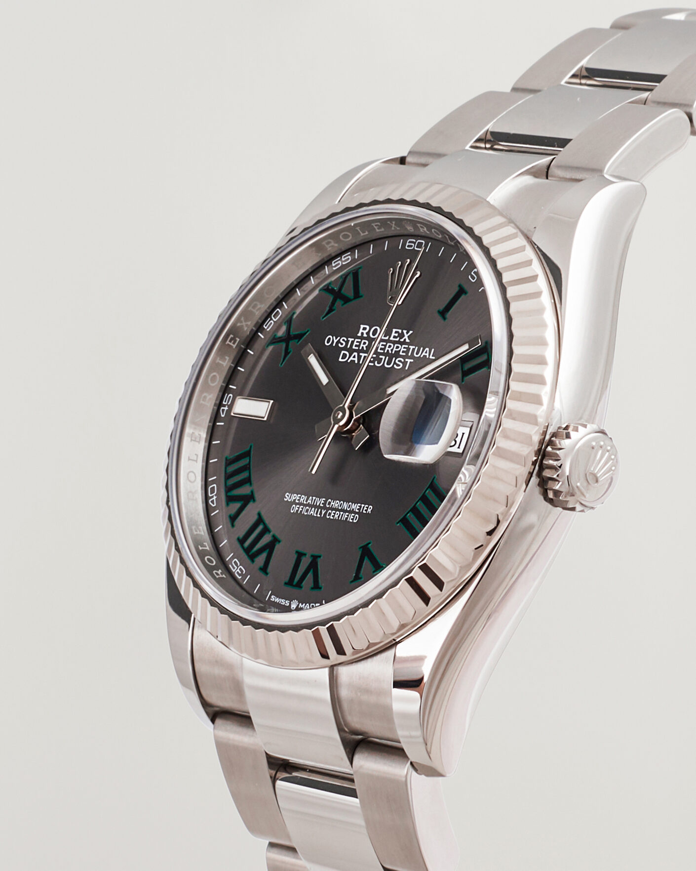 Homme | Pre-Owned & Vintage Watches | Rolex Pre-Owned | Datejust Wimbledon