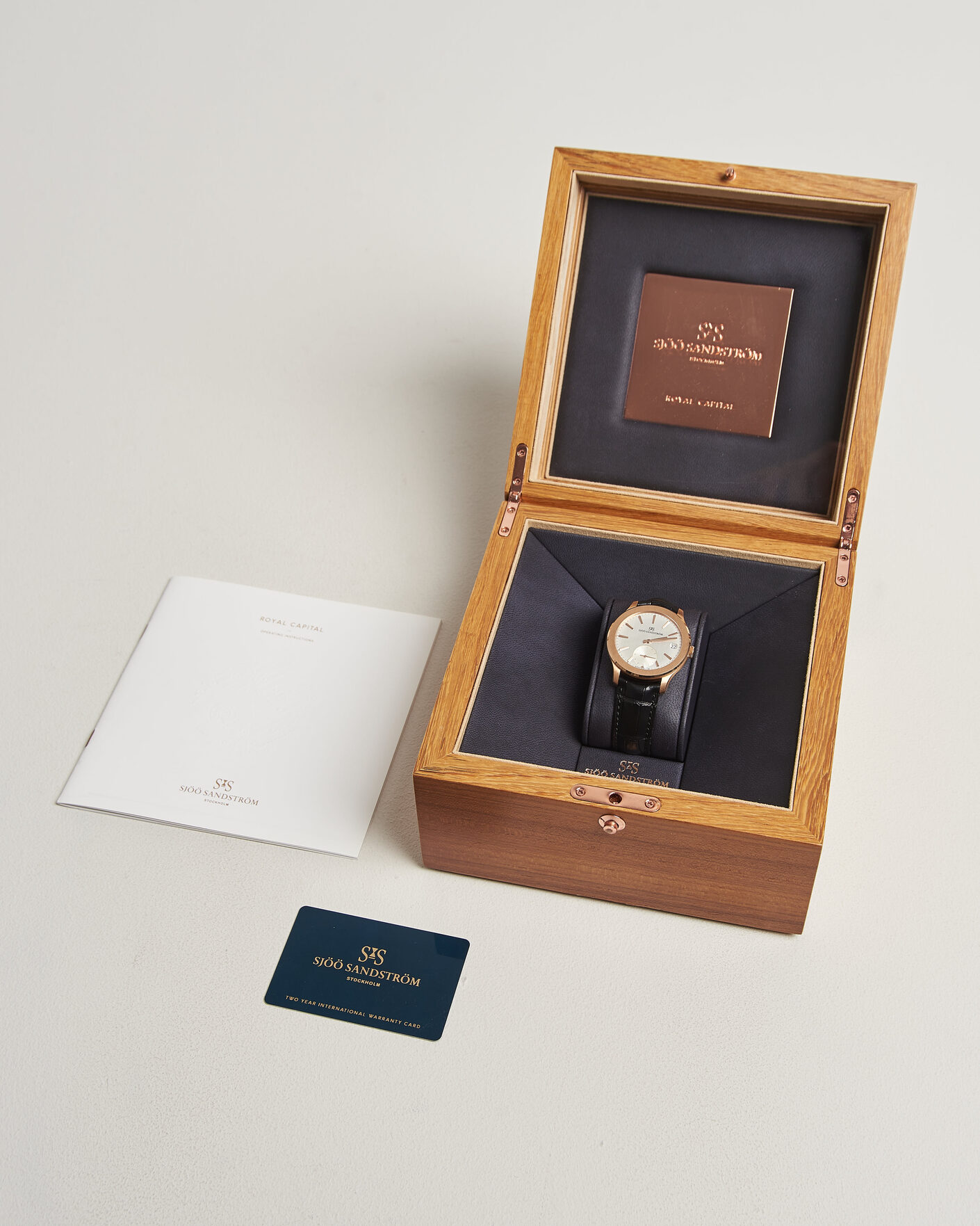 Homme | Pre-Owned & Vintage Watches | Sjöö Sandström Pre-Owned | Royal Capital 18k