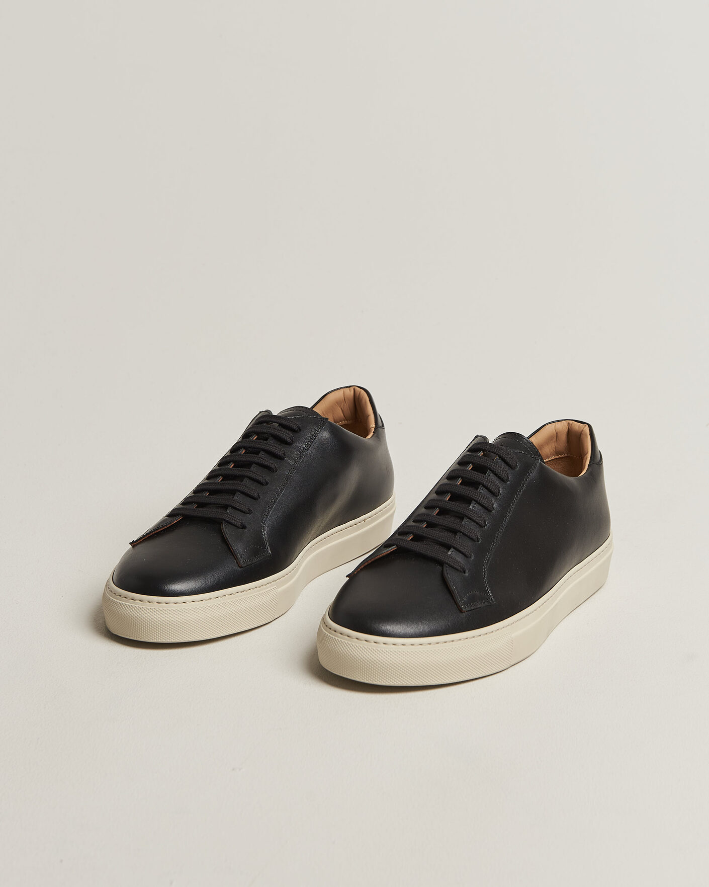 Homme | Baskets | Sweyd | 055 Leather Sneaker Black