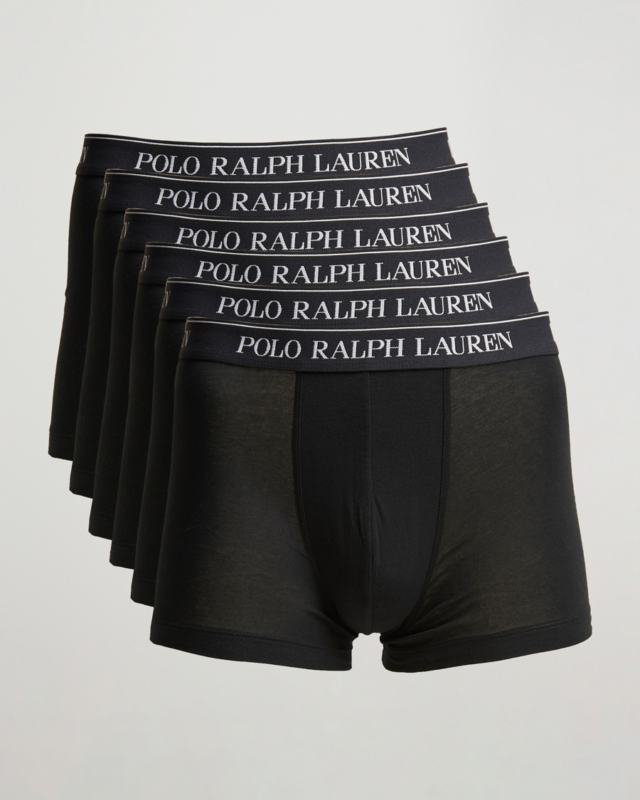 Homme | Sous-Vêtements Et Chaussettes | Polo Ralph Lauren | 6-Pack Trunk Black