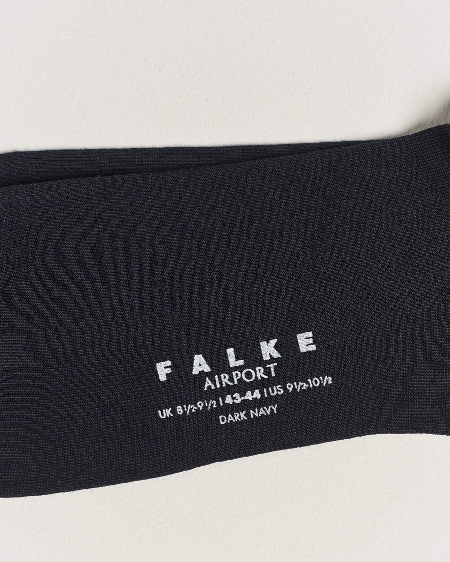Homme | Sous-Vêtements Et Chaussettes | Falke | 3-Pack Airport Socks Dark Navy/Black/Anthracite